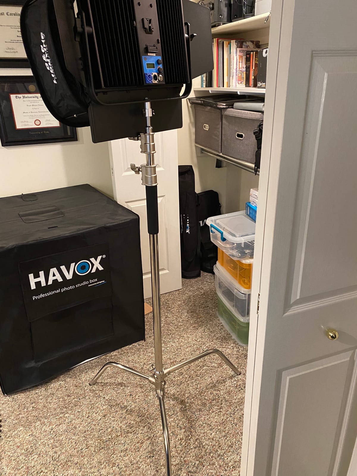 NEEWER Pro 100% Stainless Steel Heavy Duty C Stand with Boom Arm customer photo 1