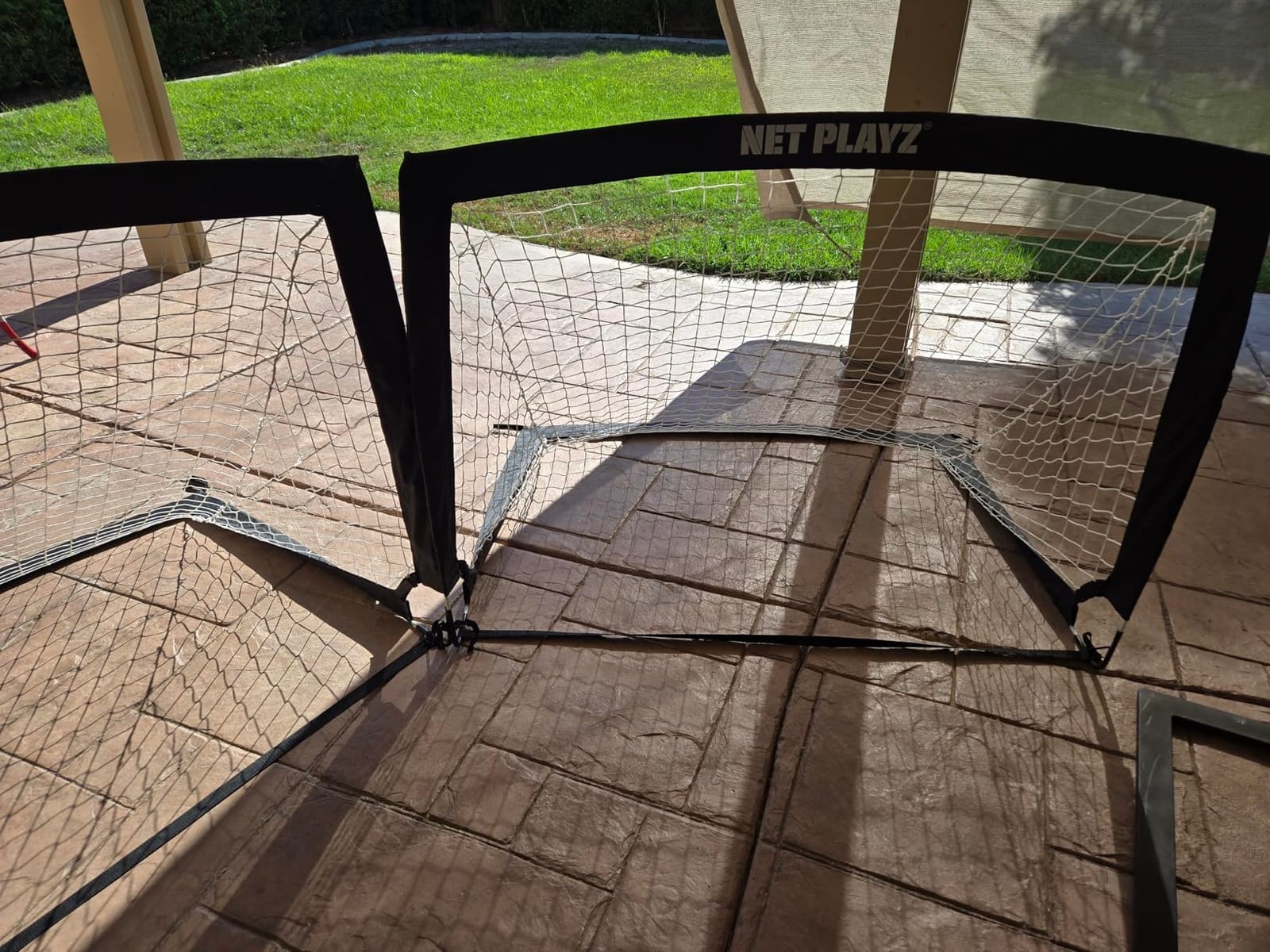 NET PLAYZ 4ftx3ft Easy Fold-Up Portable Training Soccer Goal, 36