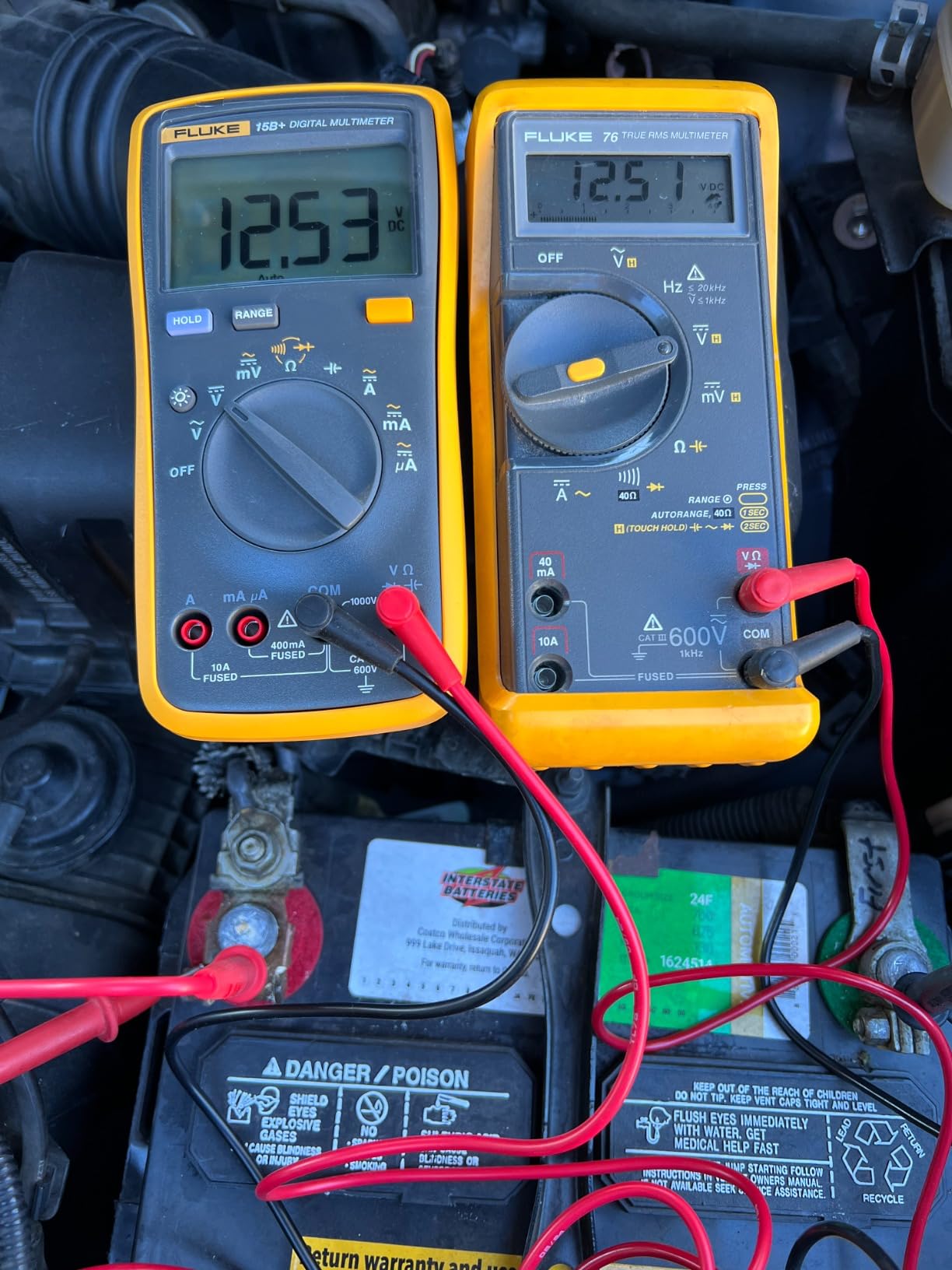 Fluke 15B+ Digital Multimeter, for Electrical Applications, Measures AC/DC Voltage and Current Measurements up to 1000V and 10A, Along with Resistance, Continuity, Diode, and Capacitance Capabilities customer photo 2
