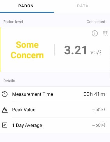 Ecosense Continuous Home Radon Detector, OLED Display, Bluetooth, RD200 customer photo 2