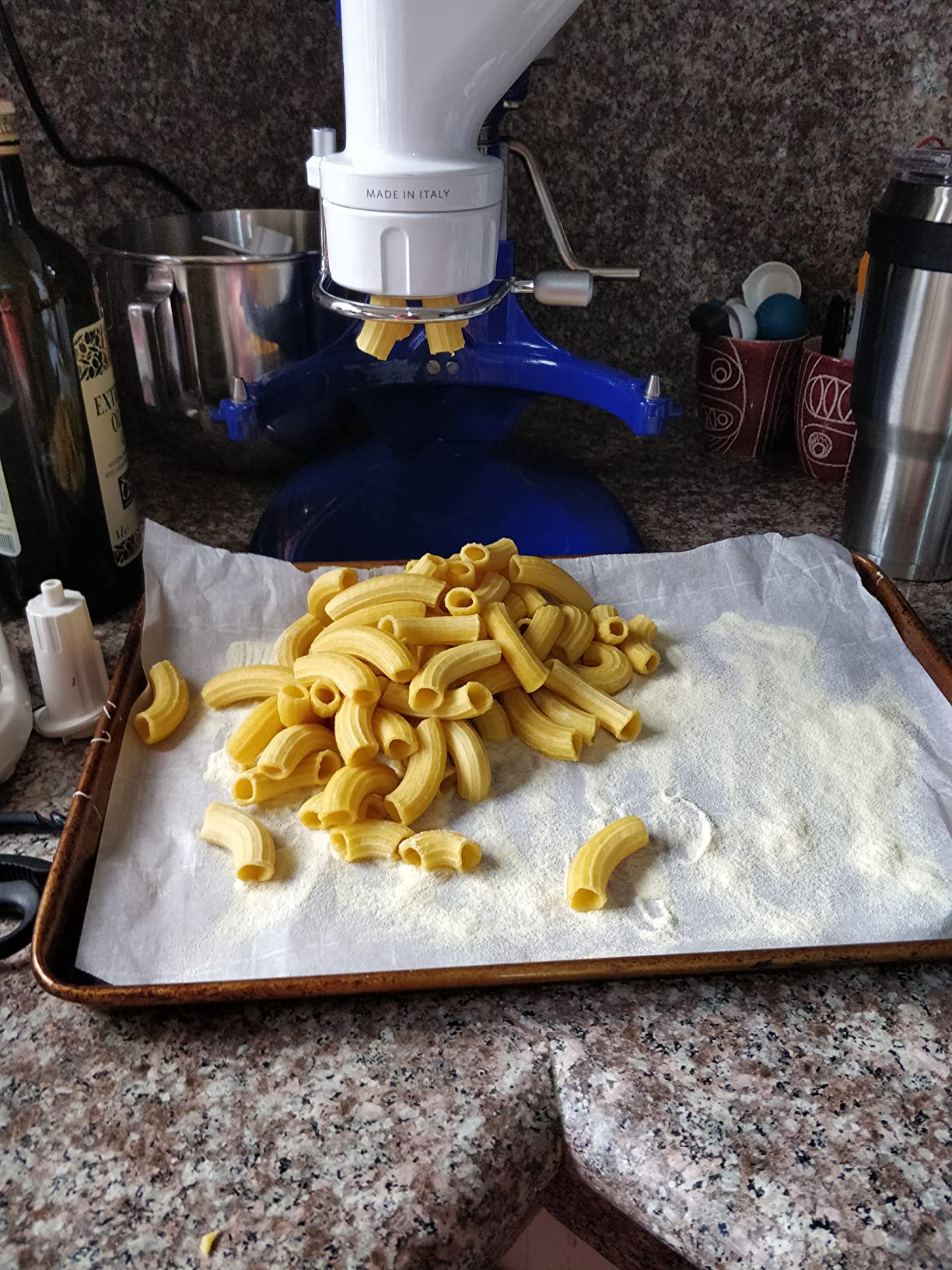 KitchenAid 5KSMPEXTA Gourmet Pasta Press with Six Plates (Optional Accessory for KitchenAid Stand Mixers) customer photo 1