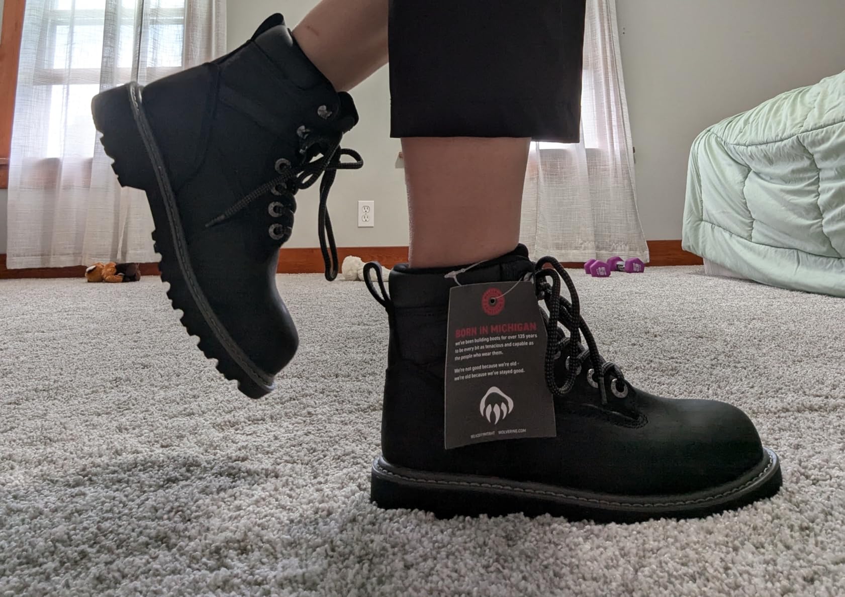 WOLVERINE Women's Floorhand Steel-toe 6