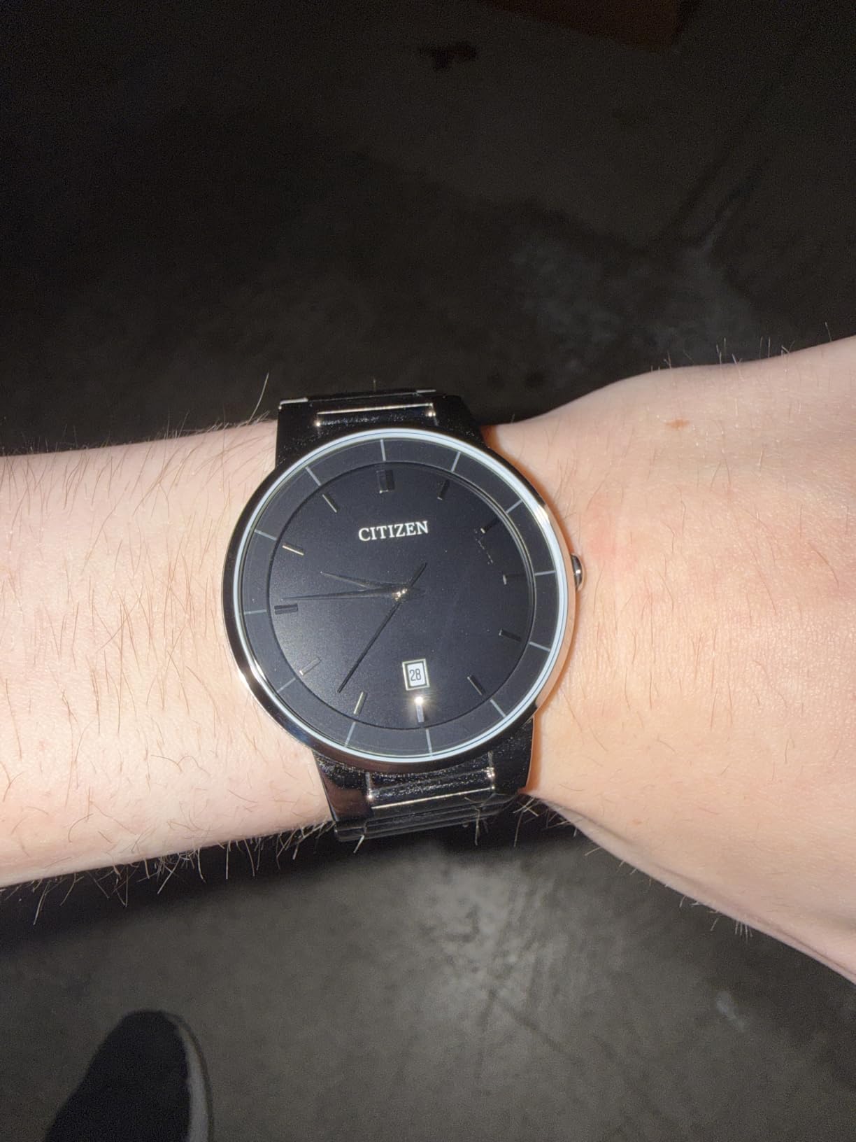 Citizen Quartz Mens Watch, Stainless Steel, Classic customer photo 2