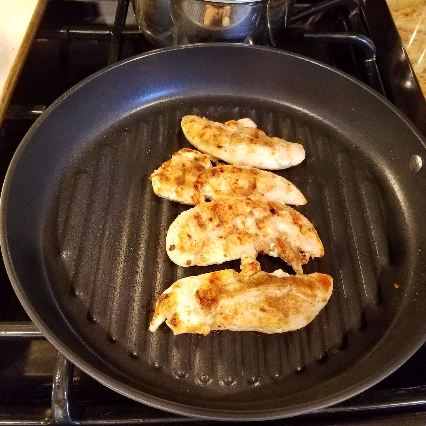 TECHEF - Onyx Collection, 12-inch Grill Pan For Stove Top, Nonstick Grill Pan For indoor cooking, PFOA-Free, Heavy-Duty Aluminum, Made In Korea (No Induction) customer photo 2