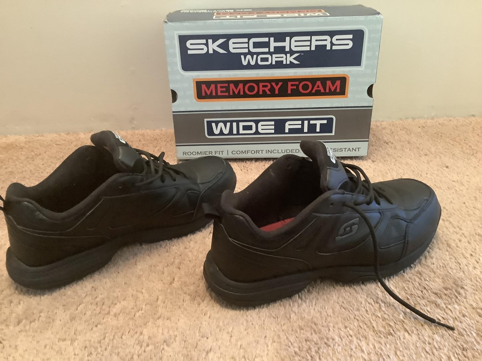 Skechers Men's Work Dighton Athletic Slip Resistant Food Service Shoe customer photo 2