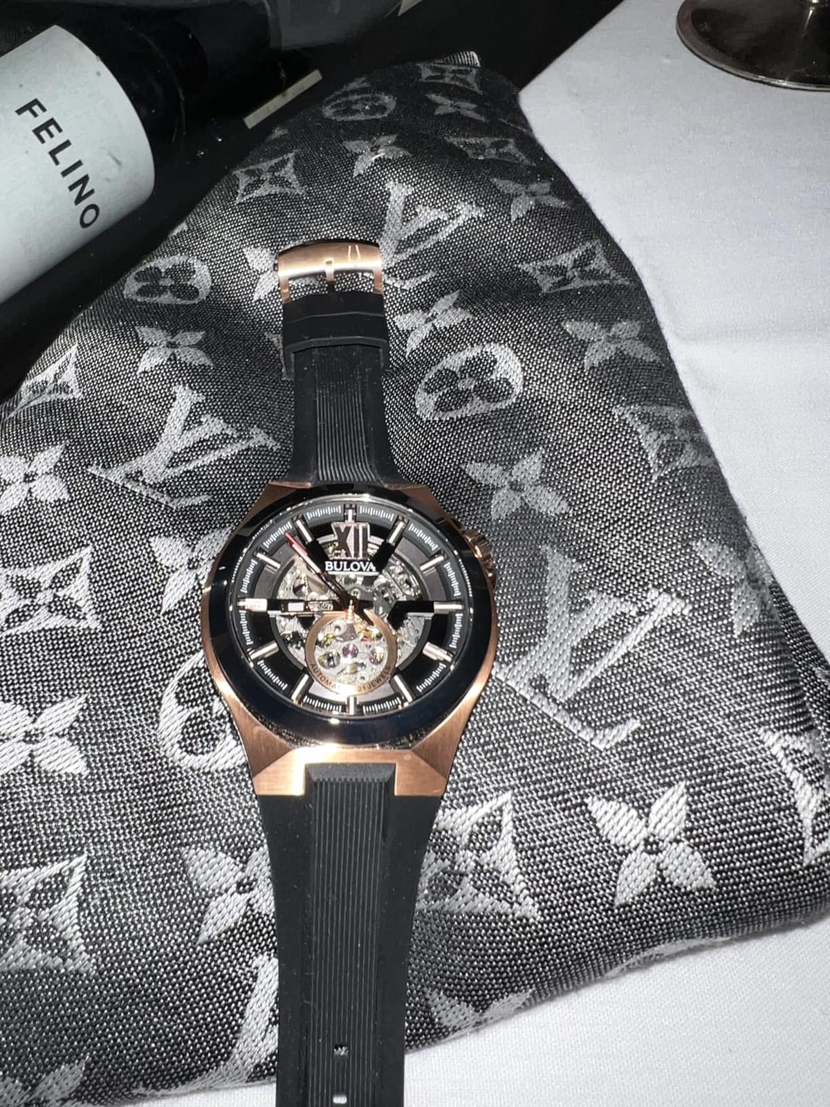 Bulova Men's Classic Maquina Automatic Open Aperture Watch customer photo 2