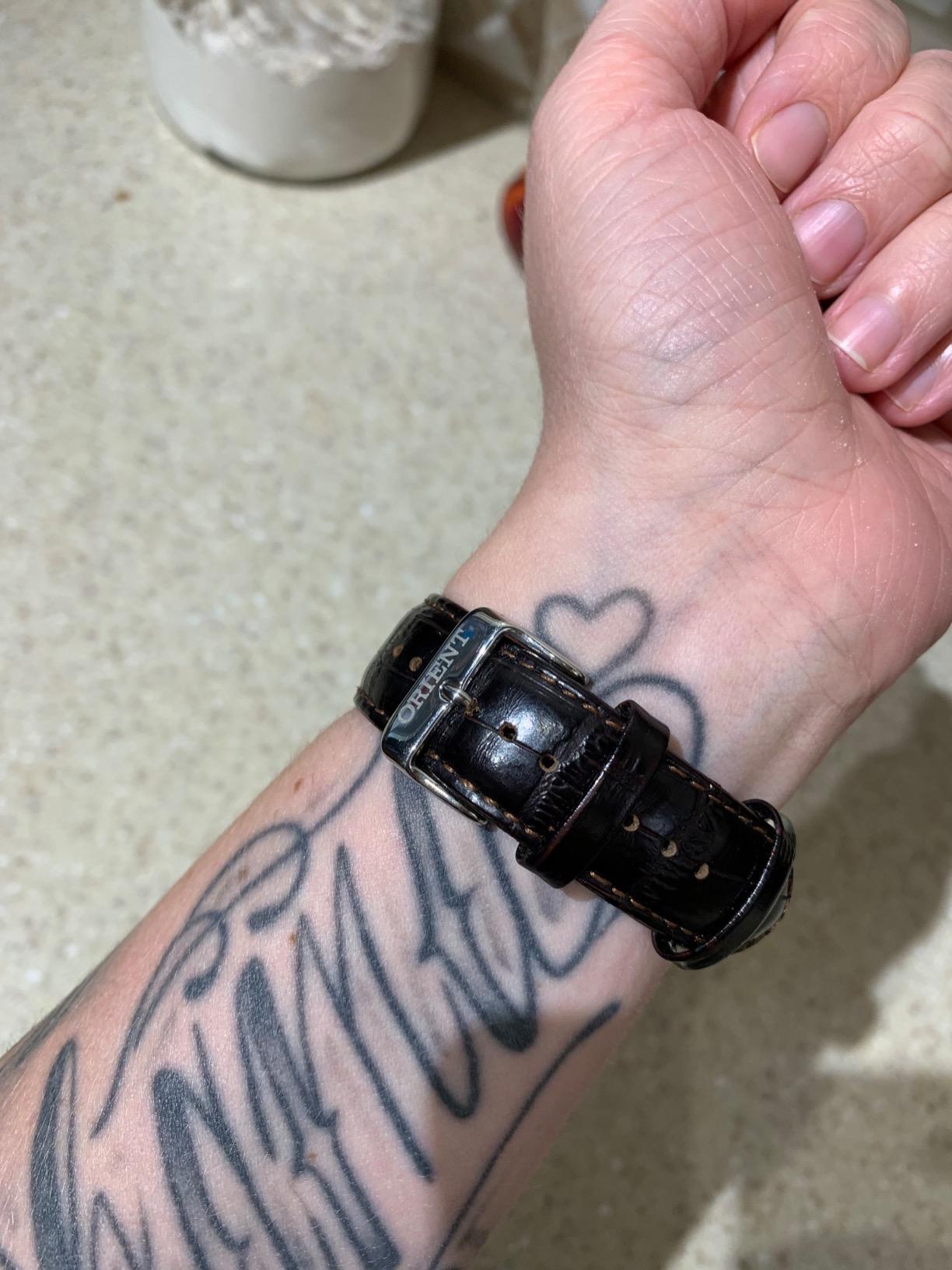 Orient Bambino Version 2 | Automatic/Hand-Winding Wrist Watch | 40.5 mm Case | Classic Watch customer photo 2