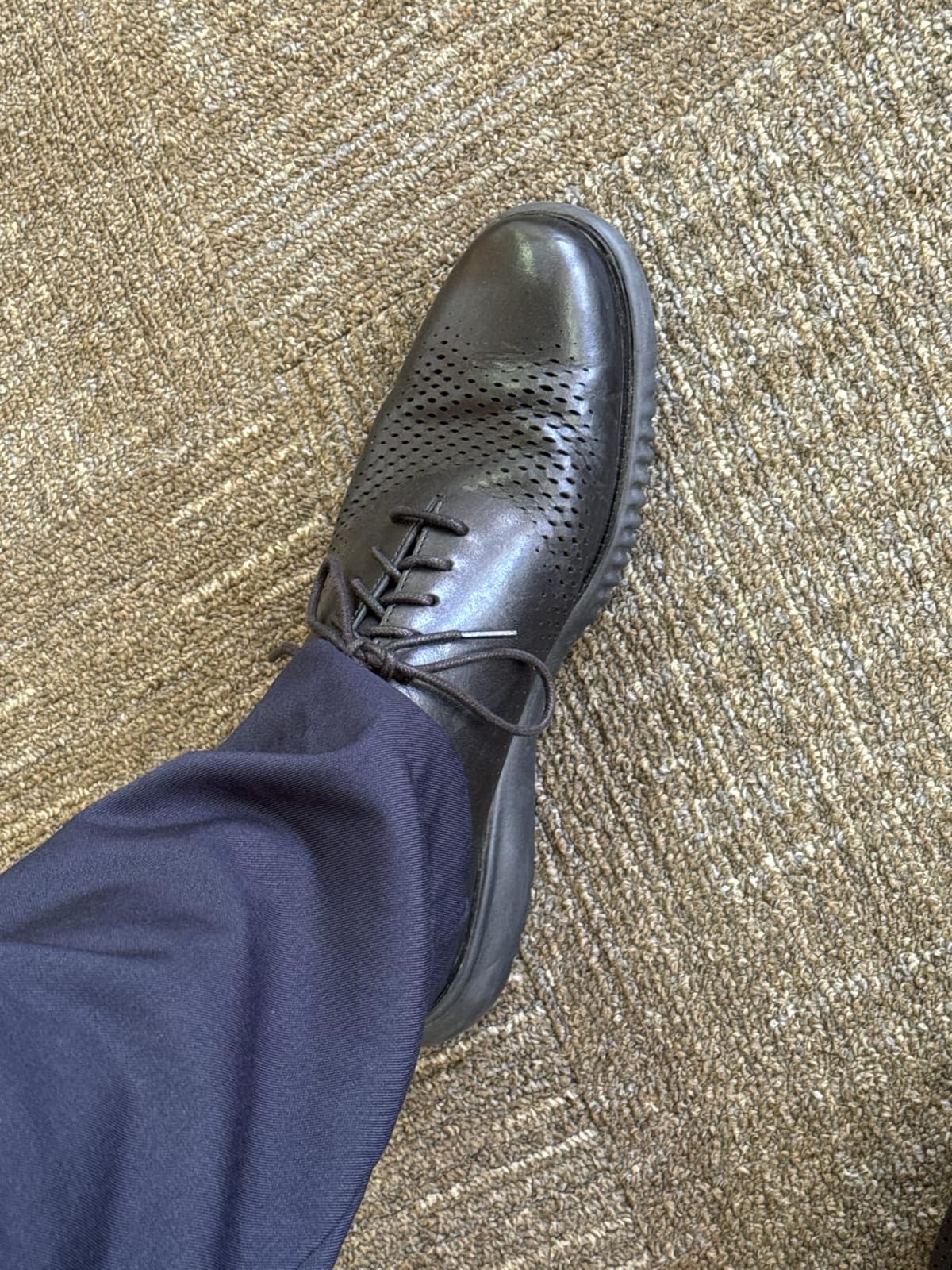 Cole Haan Men's 2.Zerogrand Laser Wingtip Oxfords customer photo 2