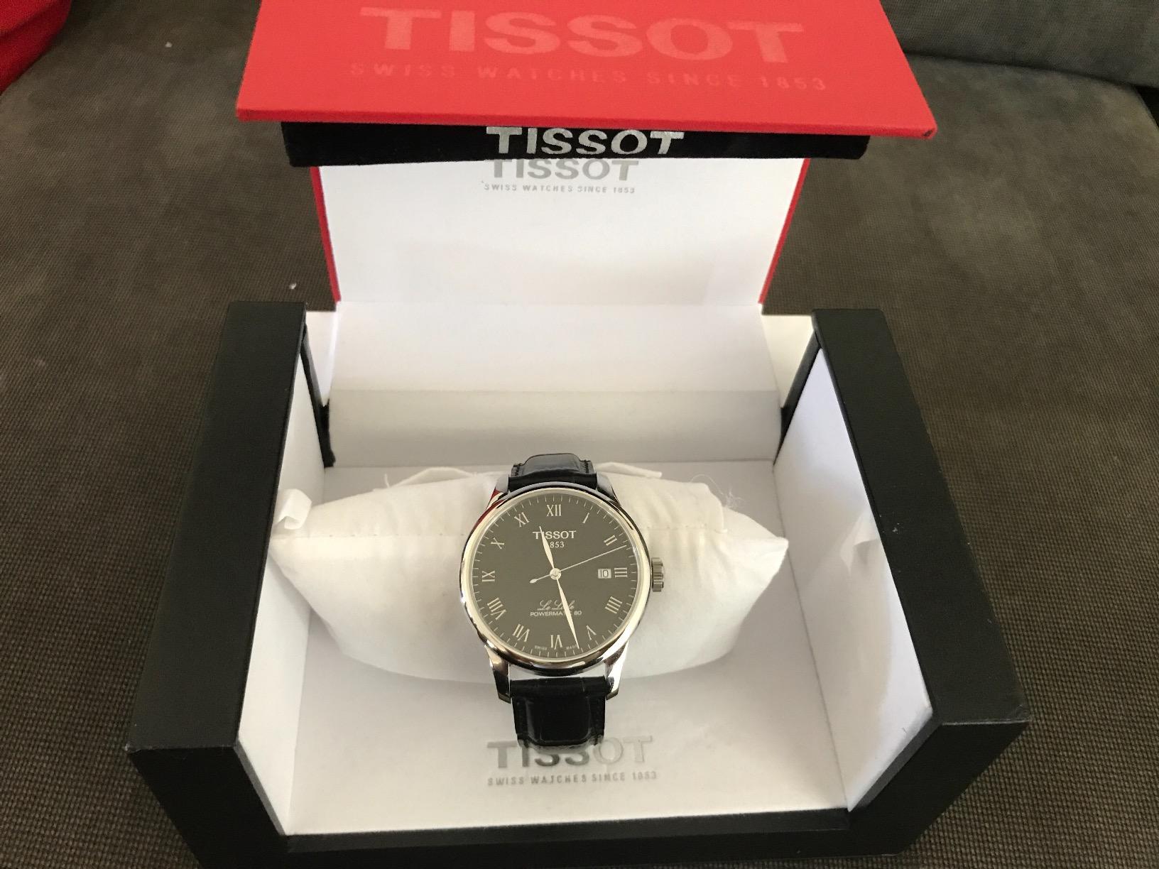 Tissot Le Locle, Swiss Powermatic 80, 39.3mm, Black Dial, Men's Watch customer photo 1