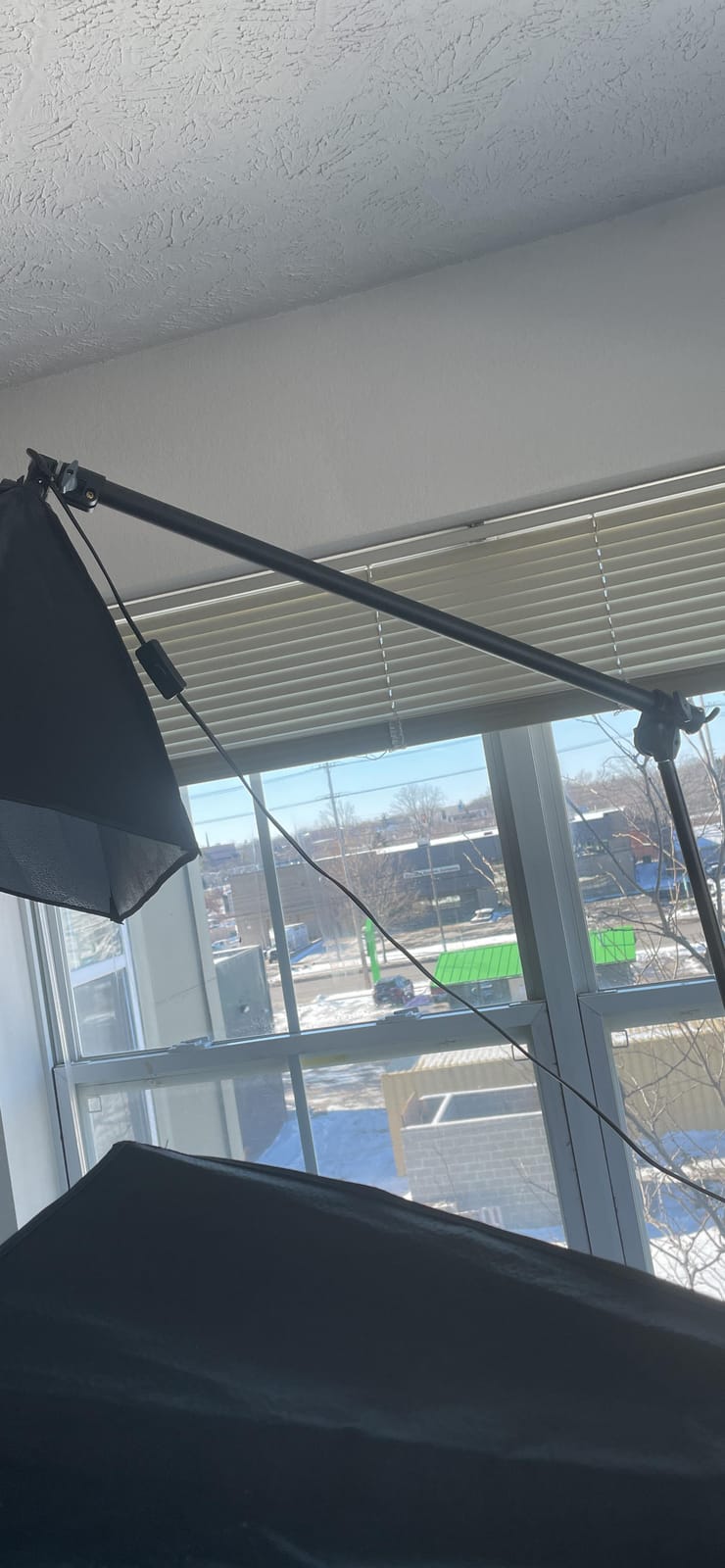 LINCO Lincostore 2.5ft to 5ft Adjustable Overhead Light Boom Arm customer photo 1