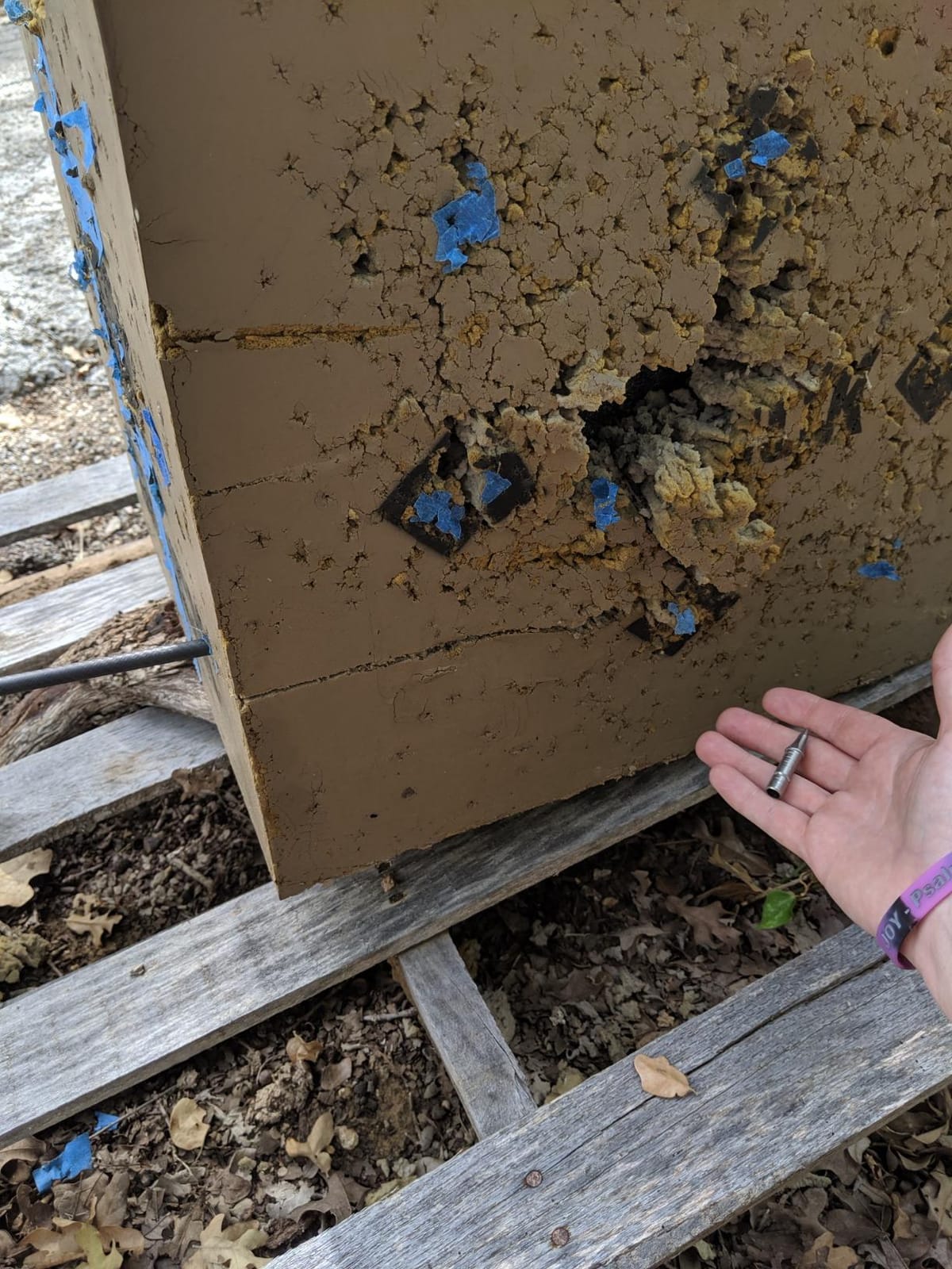 Block 6x6 Poly Fusion Archery Target 6-Sided, 18x18x16, Polyfusion Technology, Black customer photo 1