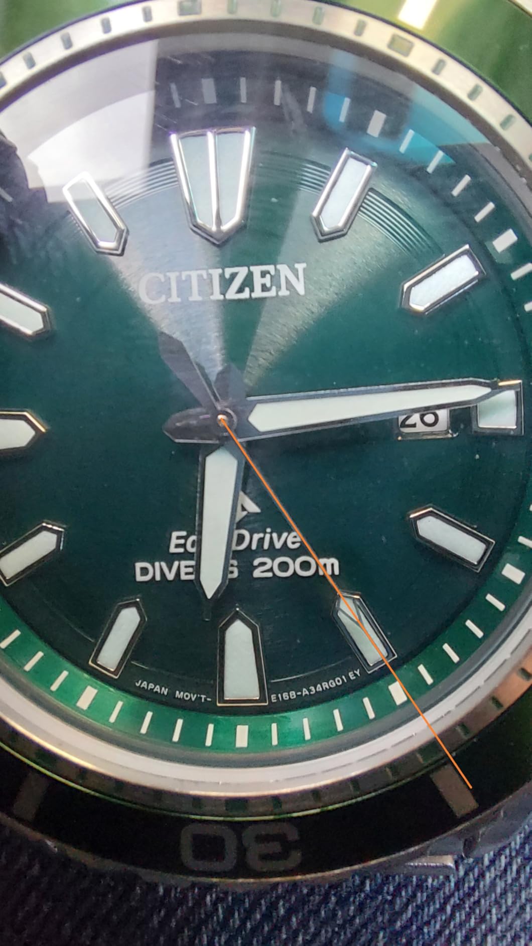 Citizen Men's Promaster Sea Eco-Drive Stainless Steel Watch, 3-Hand Date, One-Way Rotating Bezel, ISO Compliant, Luminous Hands and Markers customer photo 1