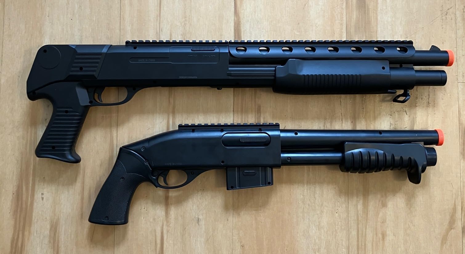 350 FPS DOUBLE EAGLE M401 Pump Action Spring Powered Airsoft Shotgun w/ 6mm BBS customer photo 1