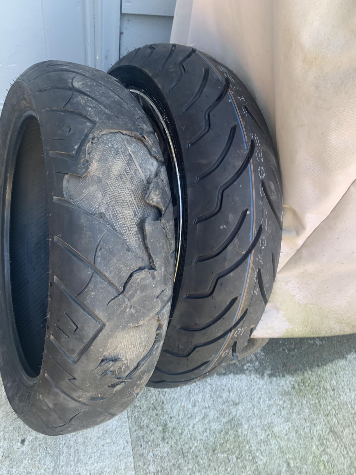 Dunlop American Elite Rear Tire (180/55B18) customer photo 1