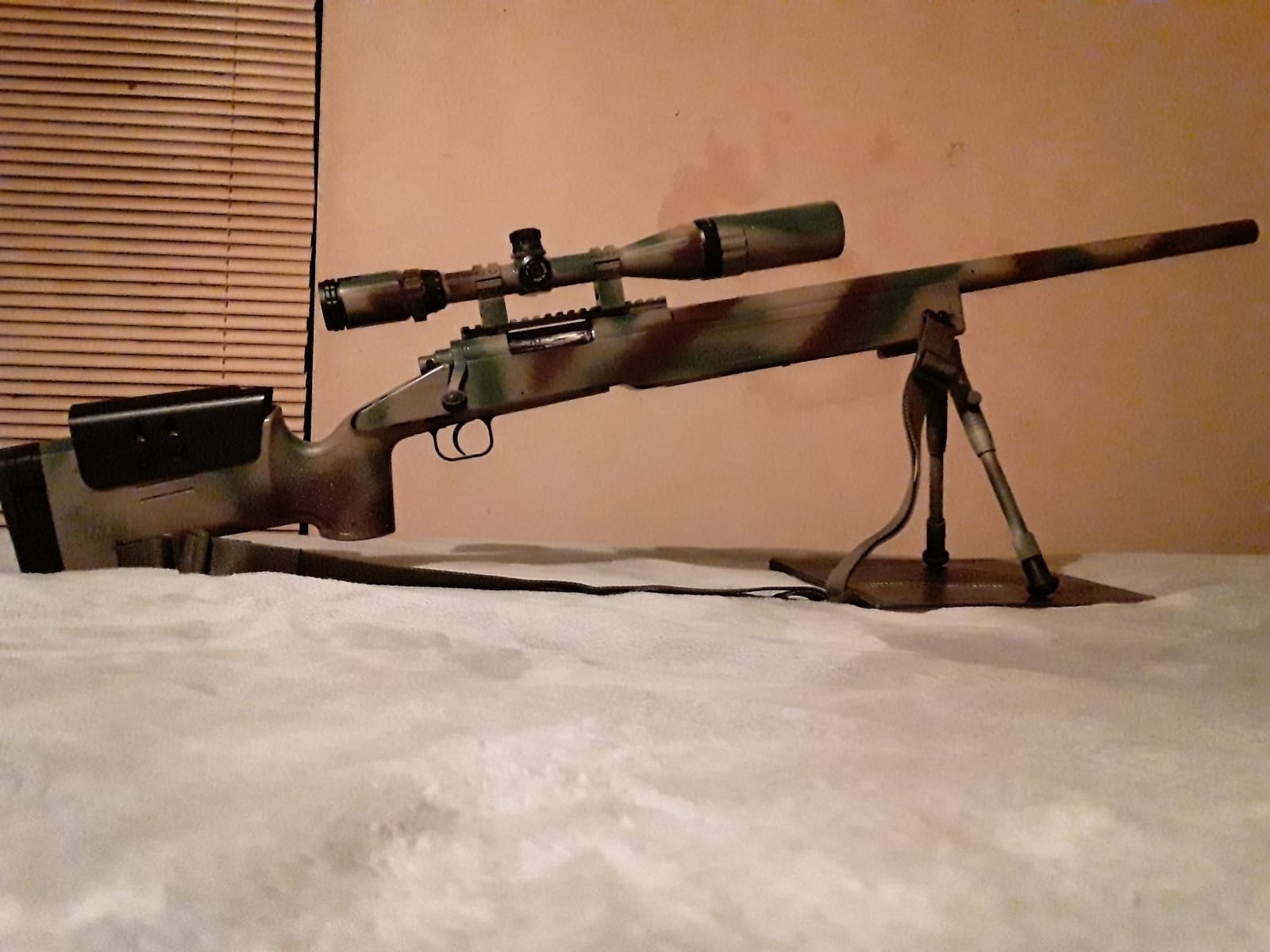 Double Eagle Field Marksman Bolt Action Spring Airsoft Sniper Rifle Gun FPS 480 customer photo 1