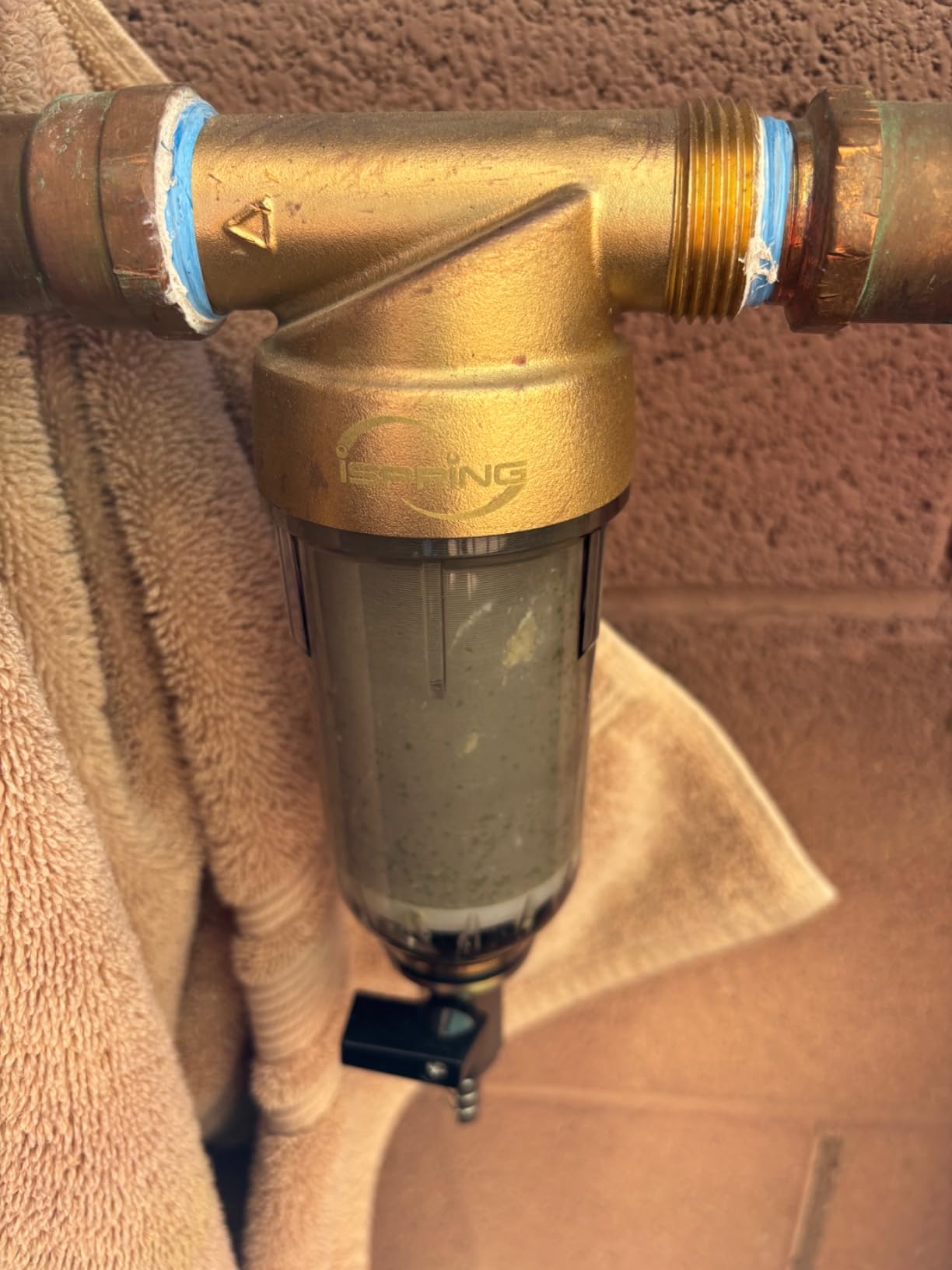 iSpring WSP-50 Spin Down Sediment Filter, Whole House Prefilter, 50 Micron customer photo 1