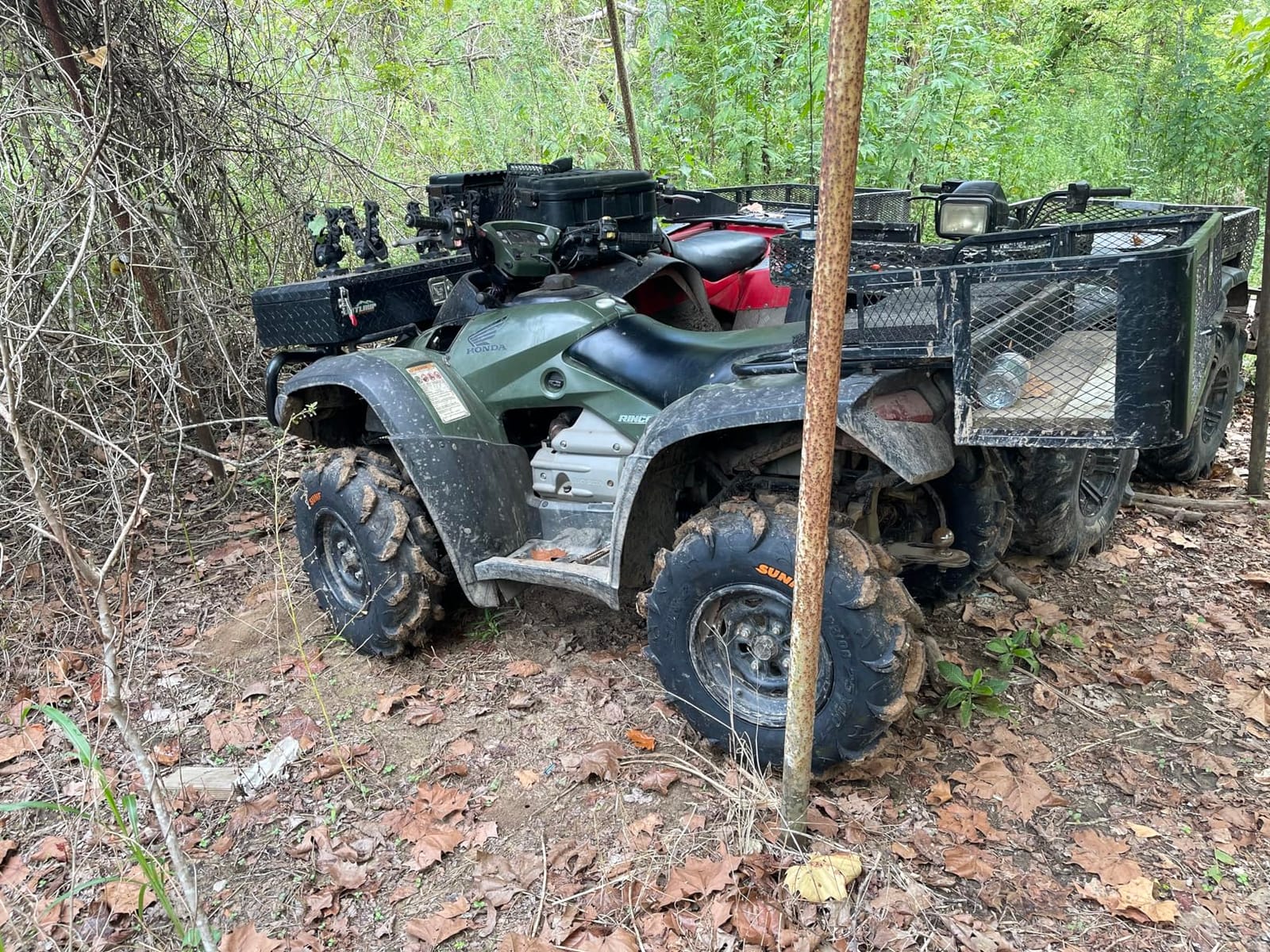 Set of 4 SunF Warrior AT Mud & Trail 25x8-12 Front & 25x10-12 Rear ATV UTV Off-Road Tires, 6 PR, Tubeless A048 customer photo 2