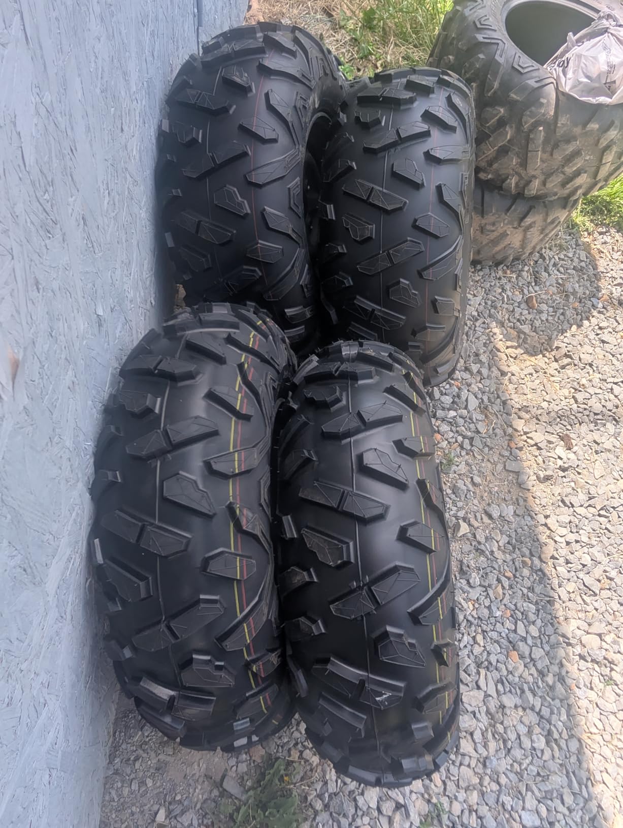 WANDA Set 4 All Terrain ATV Tires 24x8-12 & 24x10-11 6PR Power-Trail customer photo 2