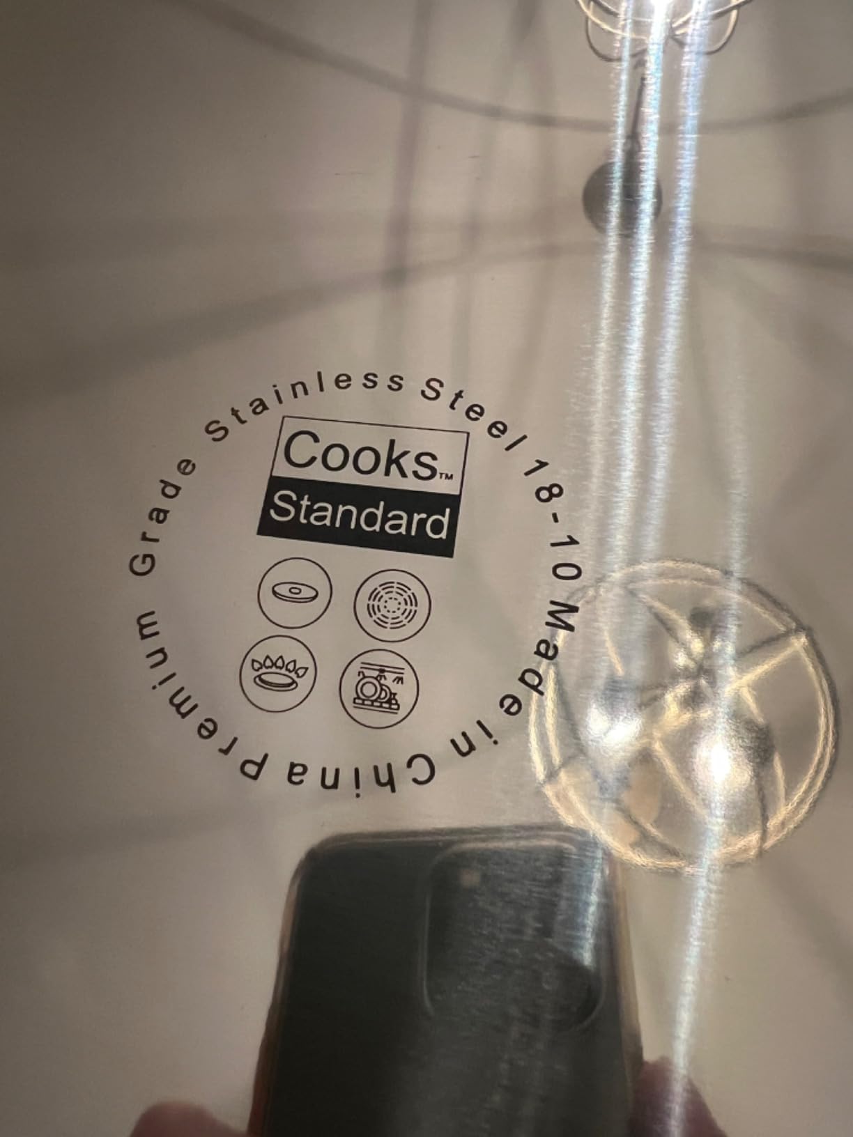 Cooks Standard Classic 16 x 13 Inch Stainless Steel Roaster Pan with V-Shaped Rack, Turkey Roasting Pan with Rack, Large Capacity, Oven and Dishwasher Safe customer photo 1