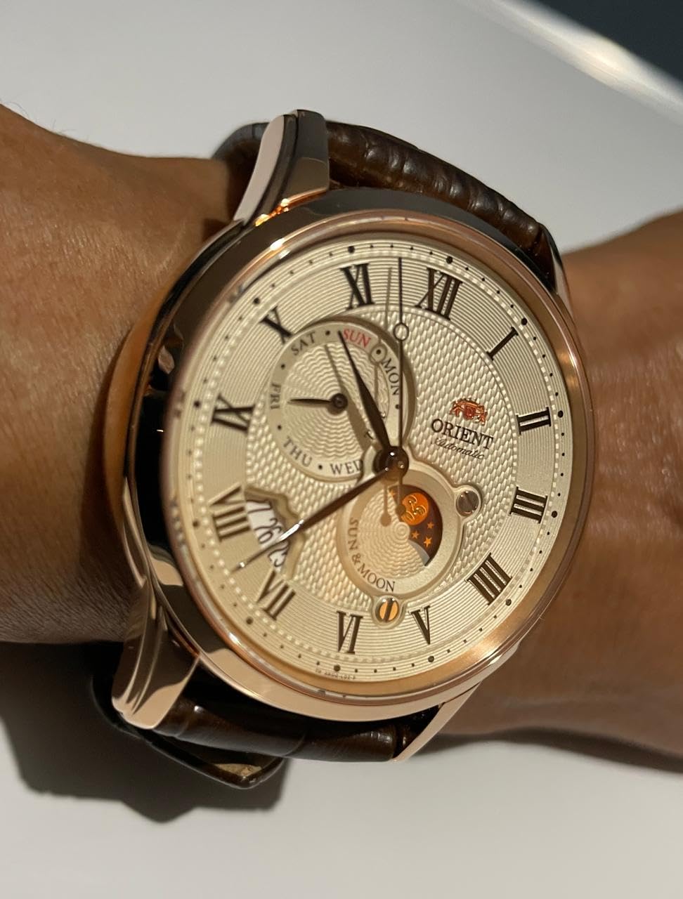 [オリエント] Orient Sun&Moon サンアンドムーン 自動巻き腕時計 機械式 オートマティック customer photo 2