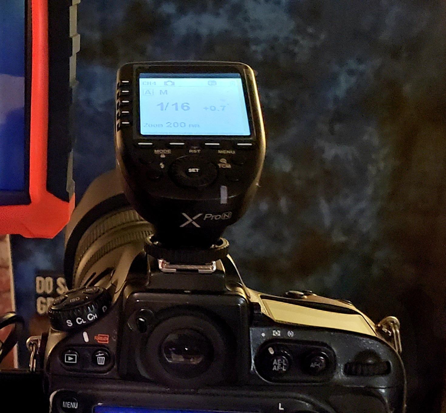 Godox XproC Xpro-C TTL Wireless Flash Trigger for Canon, 1/8000s HSS customer photo 1