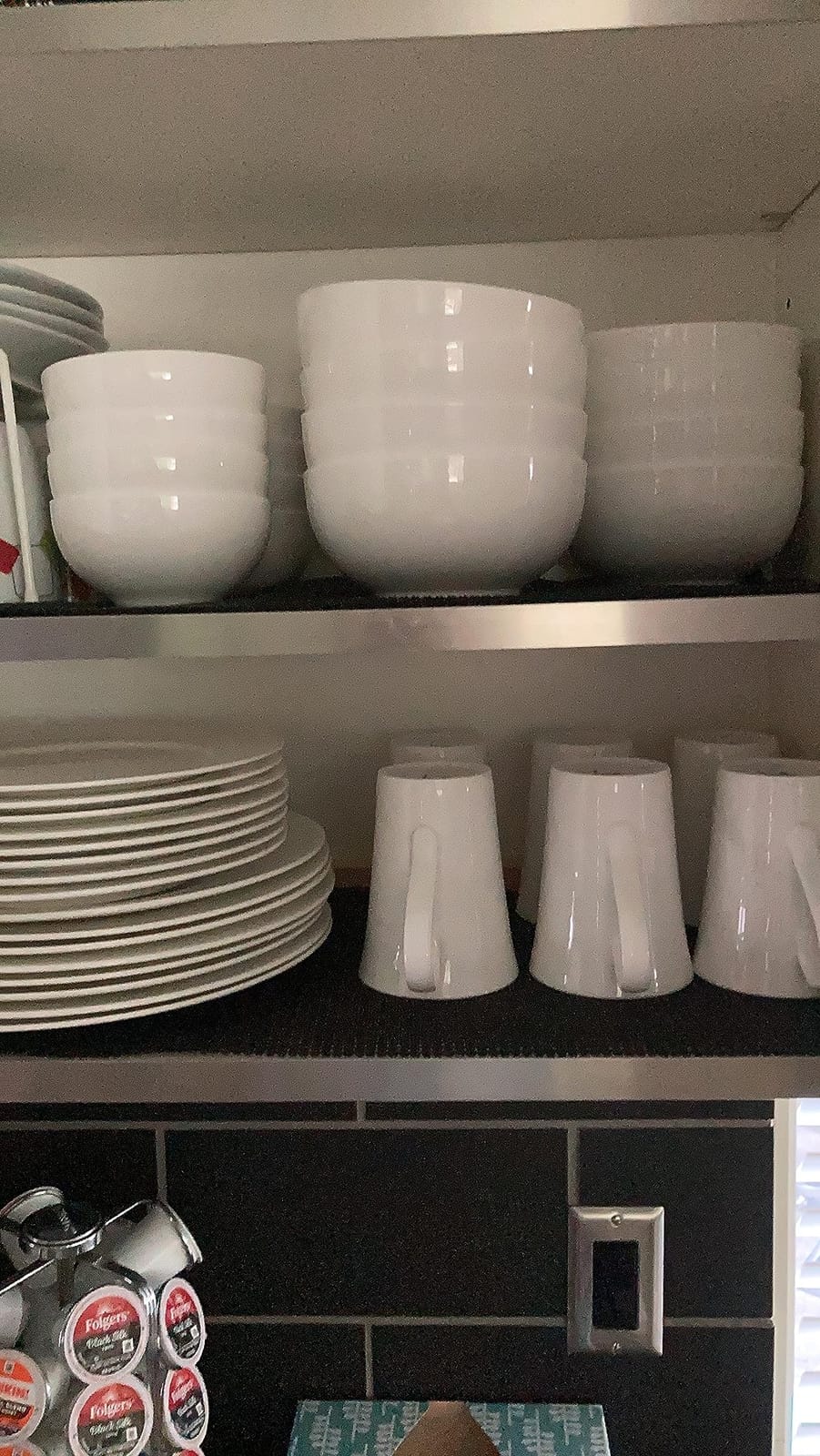 Mikasa Delray 40-Piece Bone China Dinnerware Set, White Round Dishes for 8 - Dinner Plates, Salad Plates, Cereal Bowls, Fruit Bowls and Mugs customer photo 1