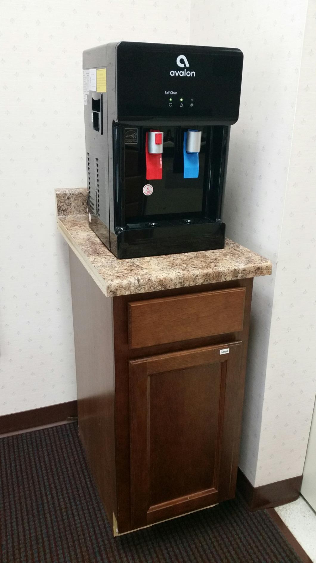 Avalon Countertop Self Cleaning Bottleless Water Cooler Water Dispenser - Hot & Cold Water, NSF Certified Filter- UL Listed- Black customer photo 2