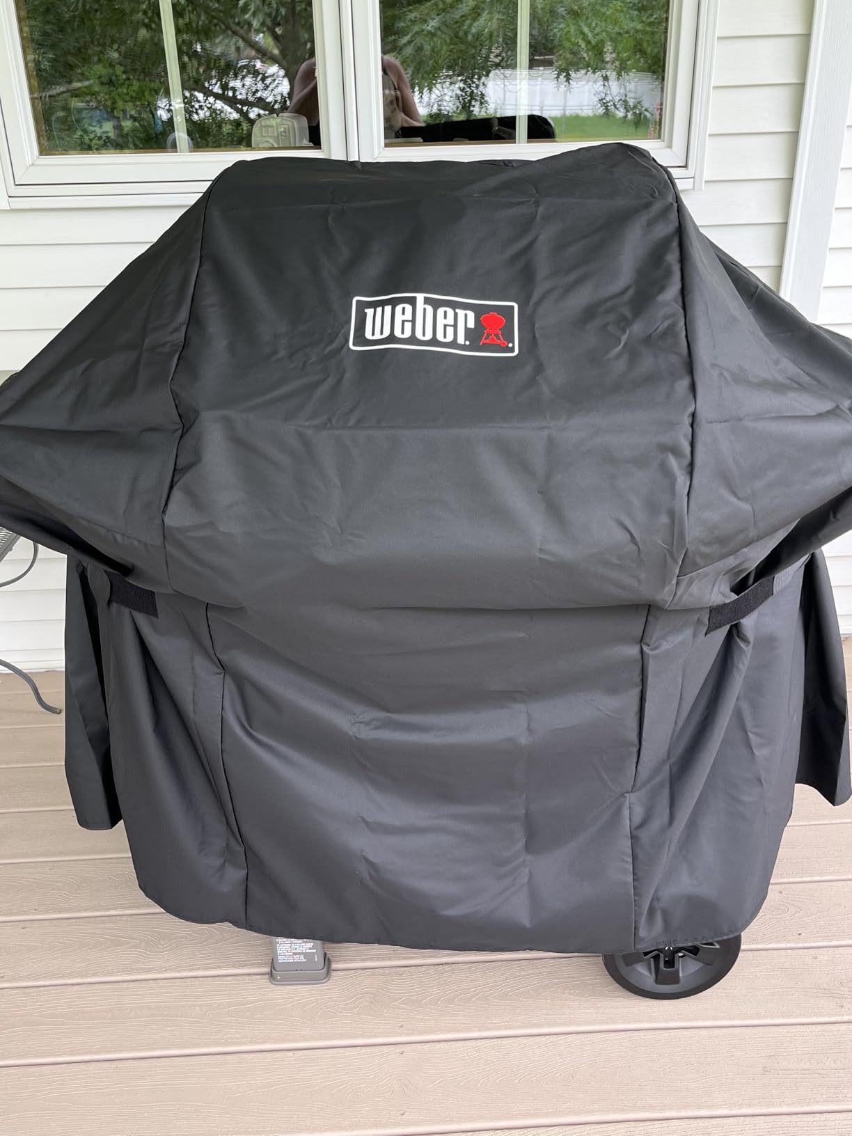 Weber® Premium Outdoor Grill Cover for Select Spirit Gas Grills, Black customer photo 1