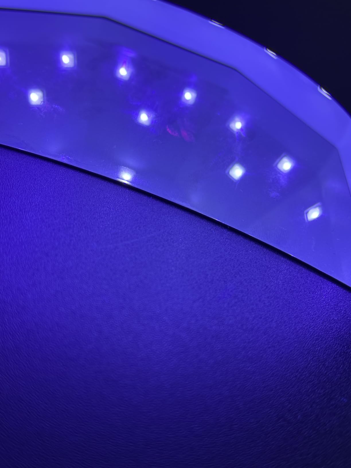 SUNUV UV LED Nail Lamp, Gel Light for Nail Polish UV Dryer SUNONE White customer photo 1