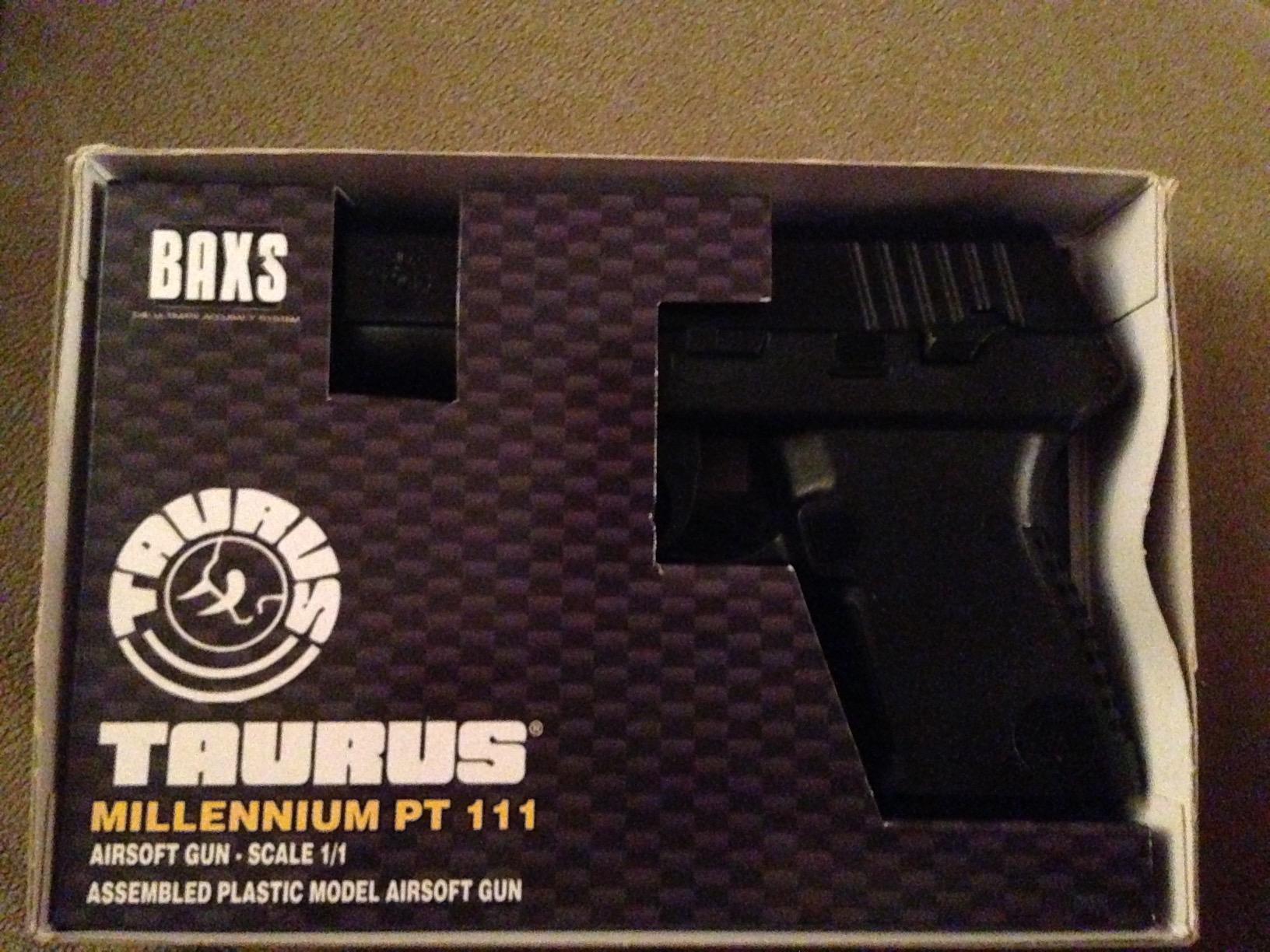 Taurus Millennium PT-111 Spring Powered Airsoft Pistol, Black, 180 FPS customer photo 2