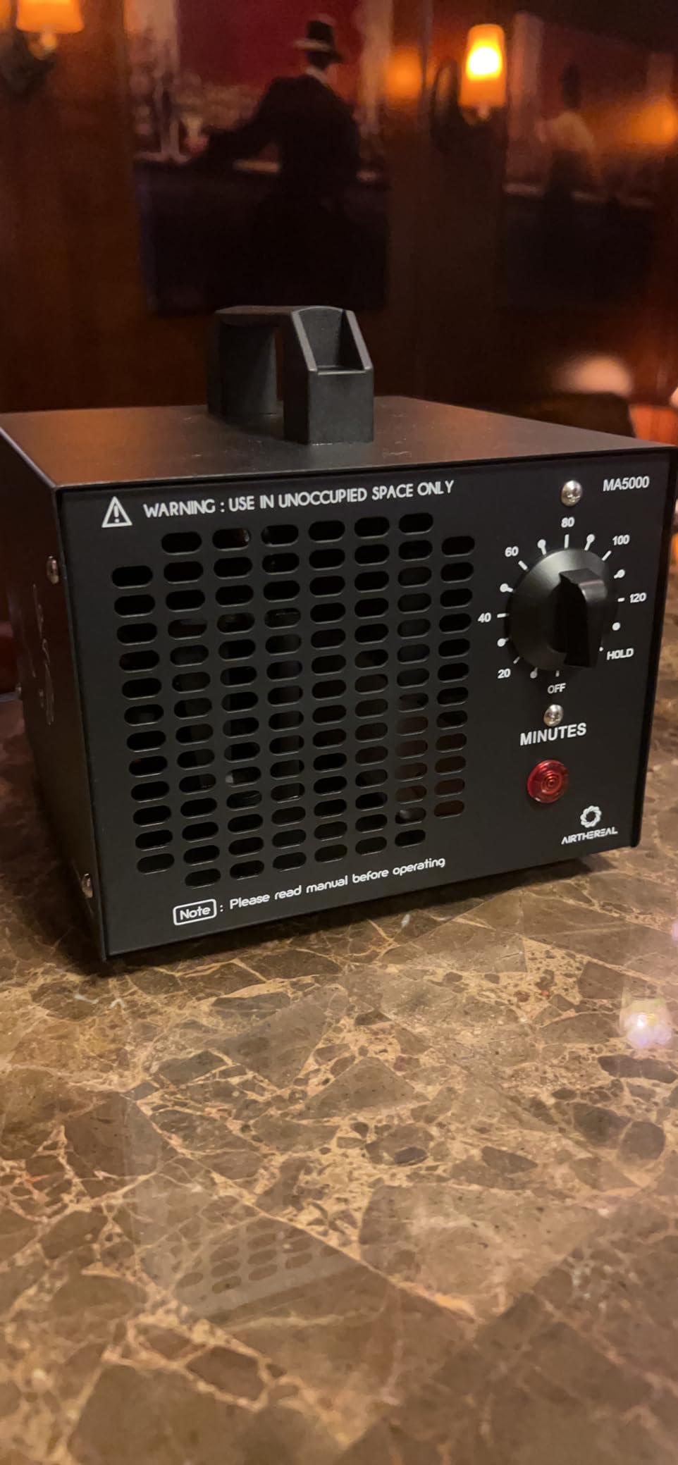 Airthereal MA5000 Ozone Generator, High Capacity, 2000 Sq Ft, Blue customer photo 2