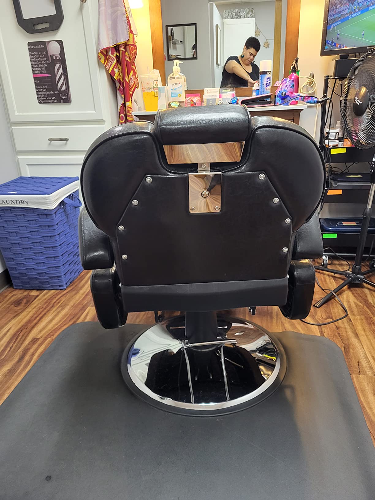 Artist hand Professional Barber Chair, All Purpose Reclining Salon Chair customer photo 2
