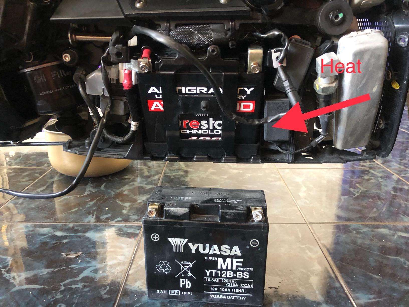 Antigravity AT12BS-HD YT12-BS YT14-BS YT12B-BS Motorcycle Battery customer photo 1