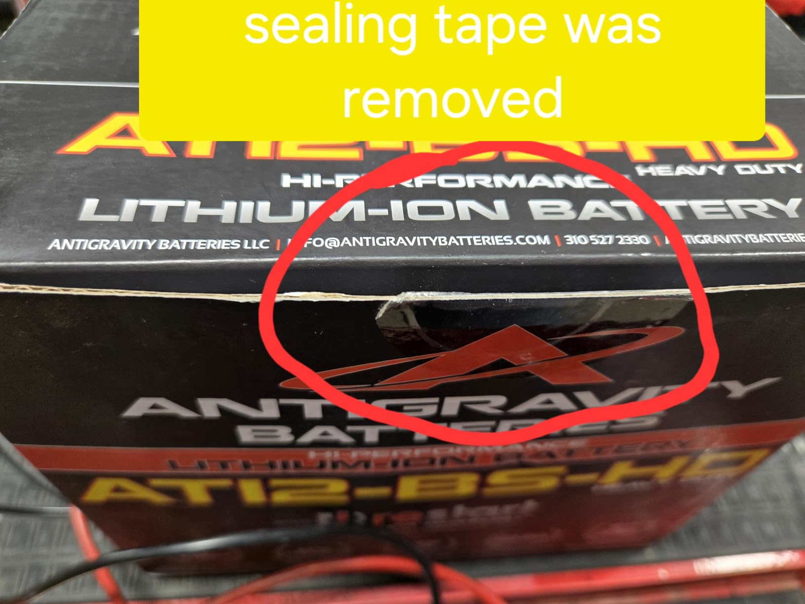 Antigravity AT12BS-HD YT12-BS YT14-BS YT12B-BS Motorcycle Battery customer photo 2