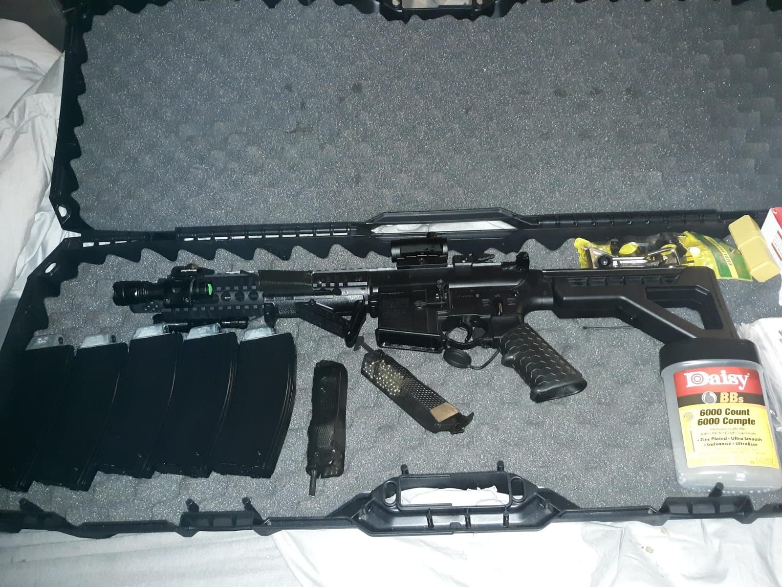DPMS SBR CO2 BB Air Rifle - 25-Round Mag - 430 FPS - Black customer photo 2