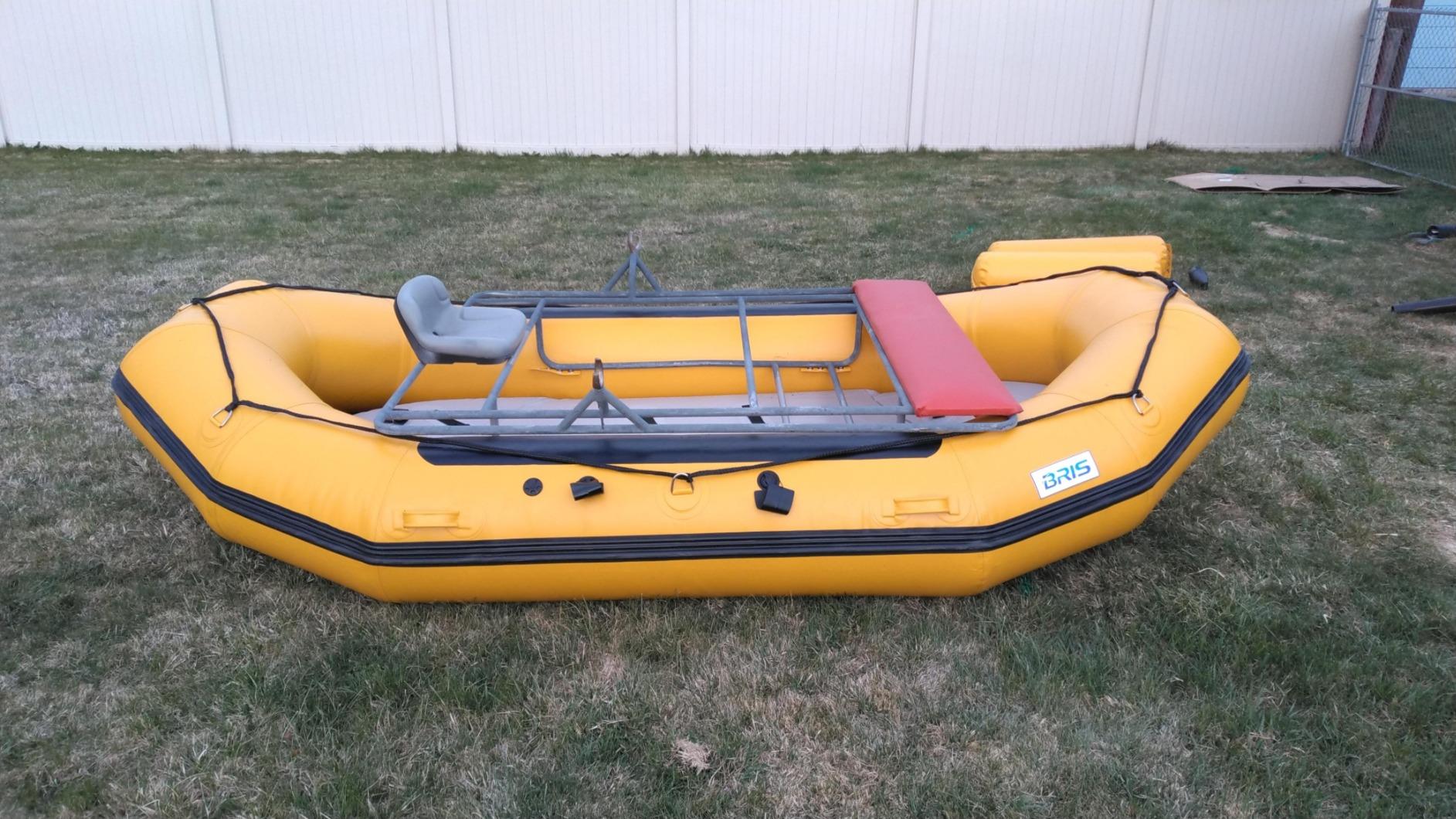 BRIS 1.2mm 12ft Inflatable White Water River Raft Inflatable Boat FloatingTubes customer photo 1
