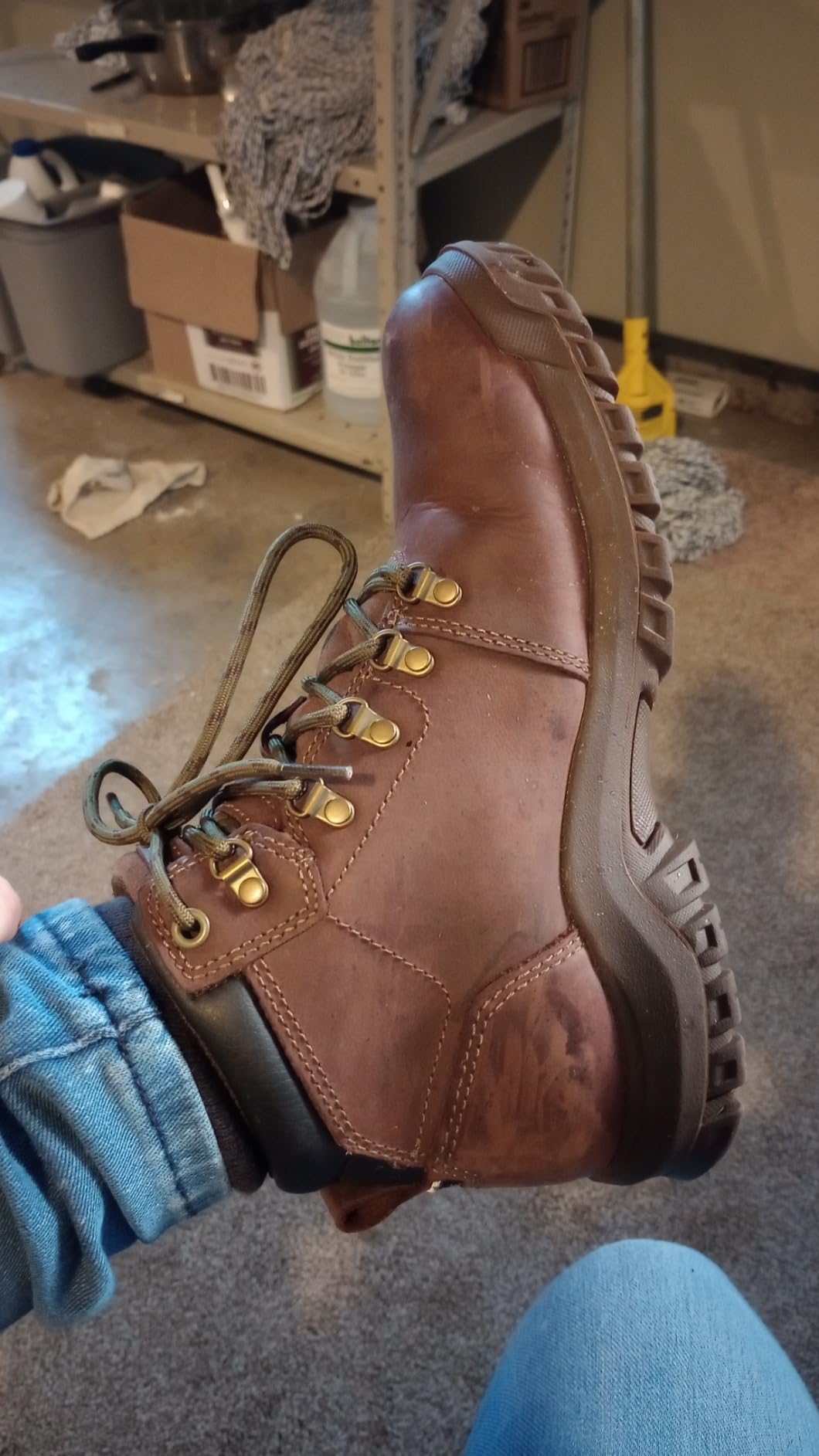 Cat Footwear Women's Mae Waterproof Steel Toe Work Boot customer photo 2