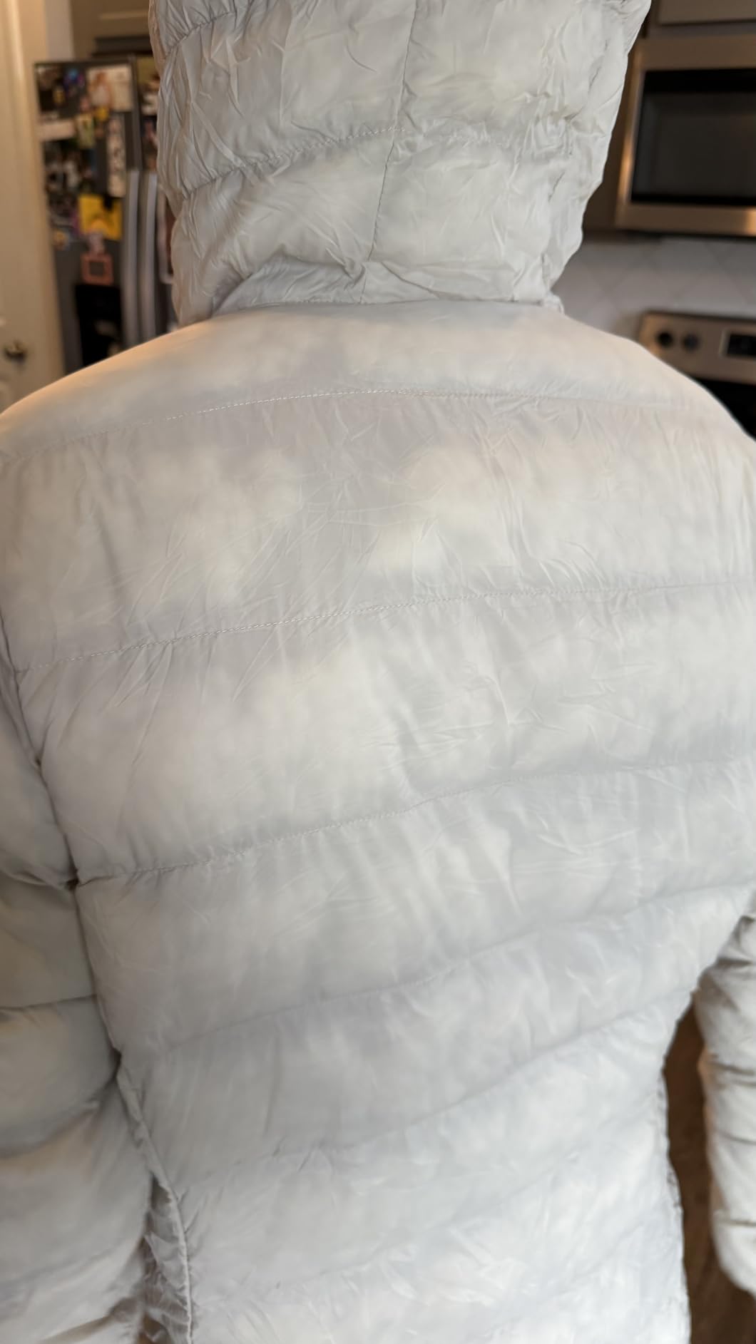 Amazon Essentials womens Lightweight Water-Resistant Packable Hooded Puffer Coat (Available in Plus Size) customer photo 2