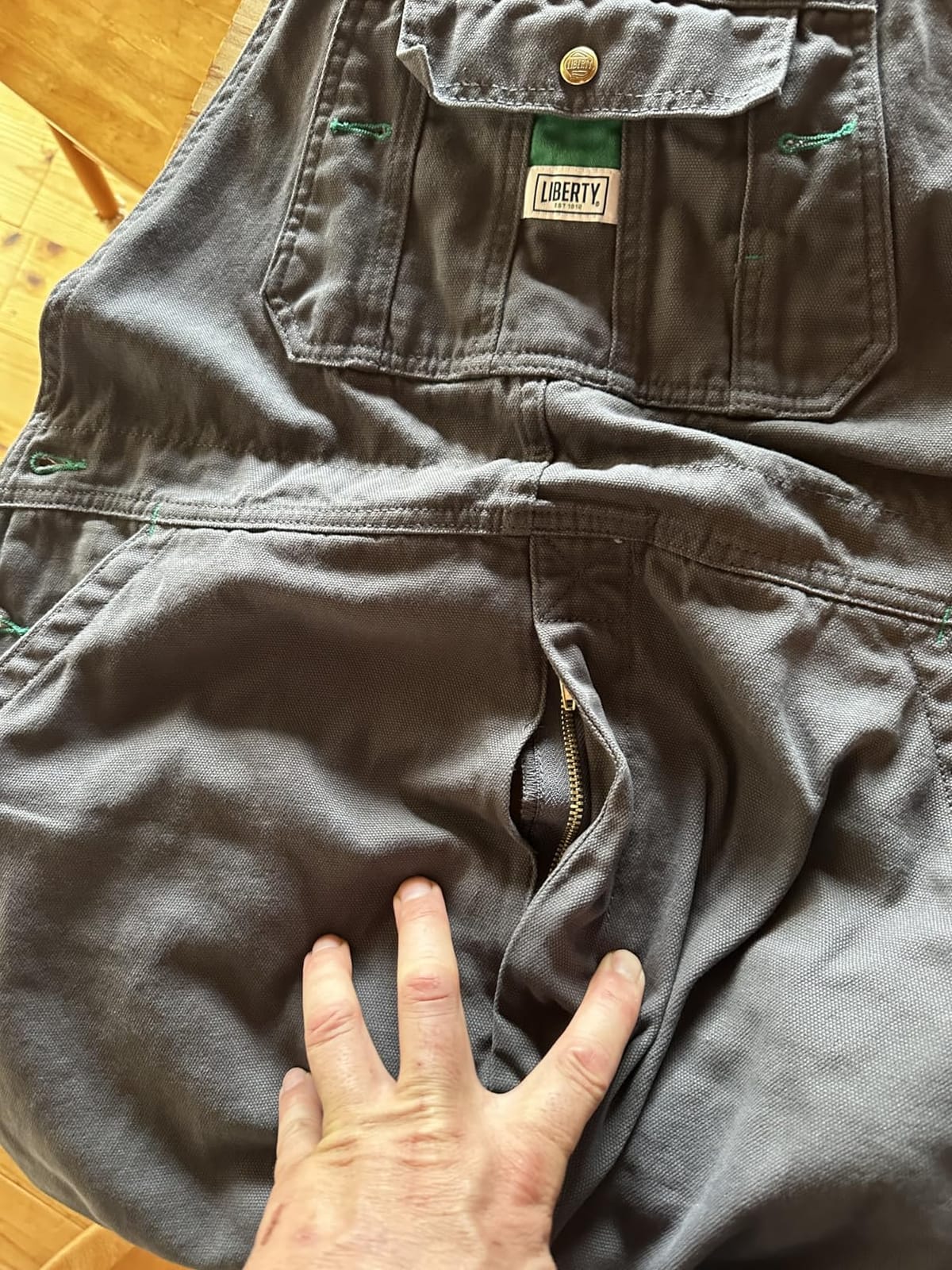 Liberty Men's Duck Bib Overalls customer photo 1