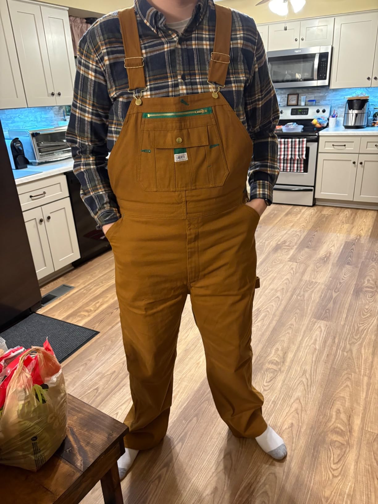 Liberty Men's Duck Bib Overalls customer photo 2