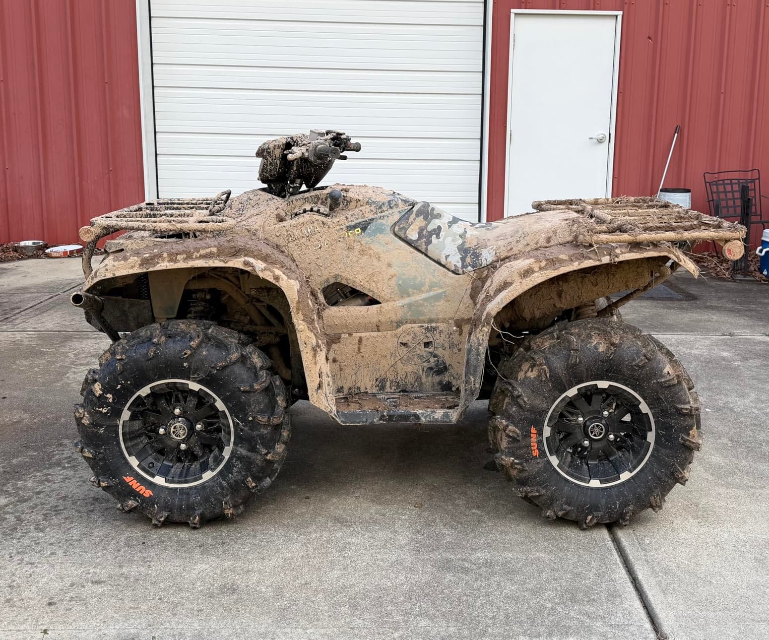 Set of 4 SunF A050 28x10-12 Front & 28x12-12 Rear Deep Mud + Trail ATV UTV Off-Road Tires, 6PR, Tubeless customer photo 2
