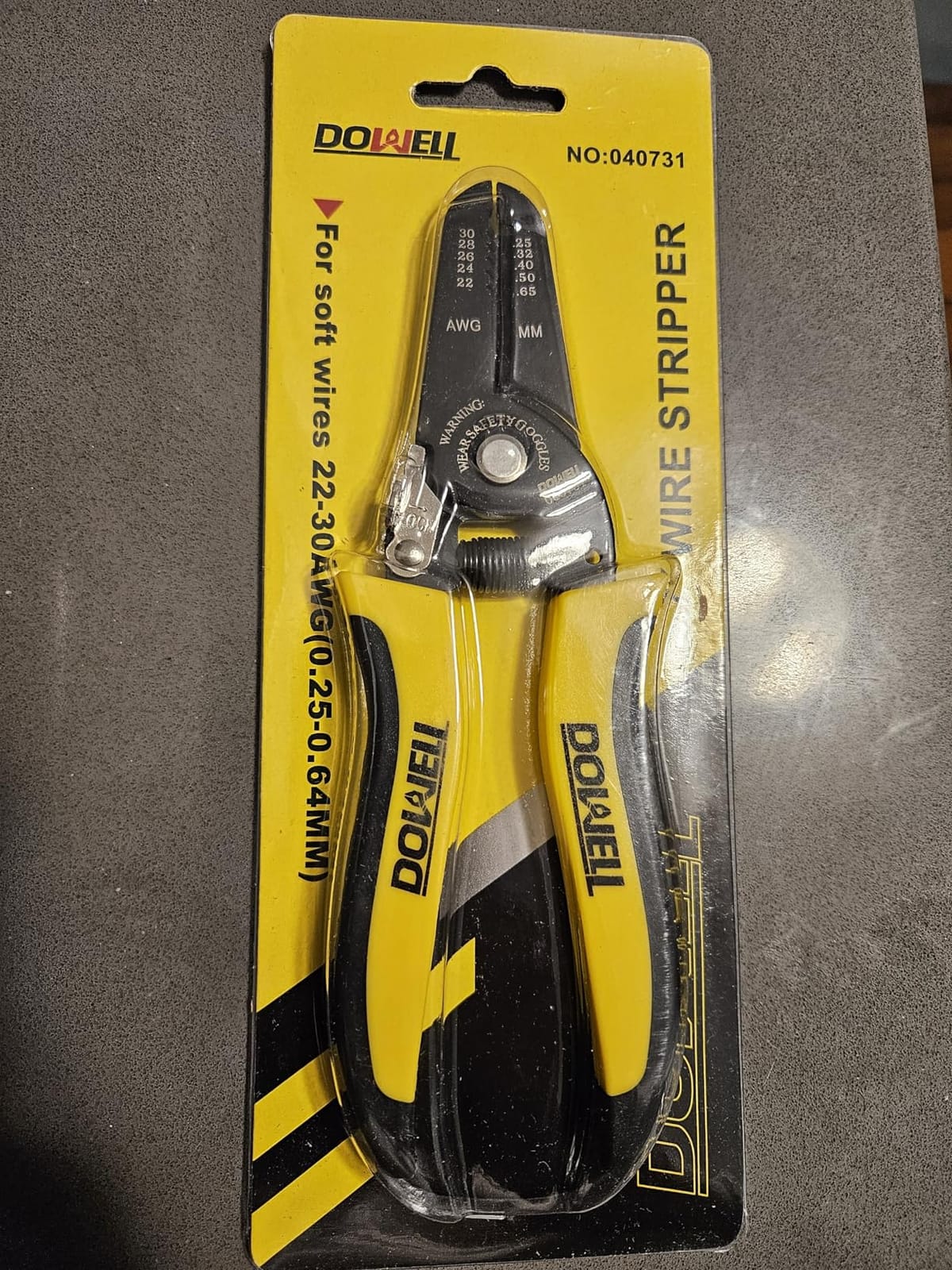 DOWELL Wire Stripper, 22-30 AWG Wire Cutter, Stripping Tool customer photo 1