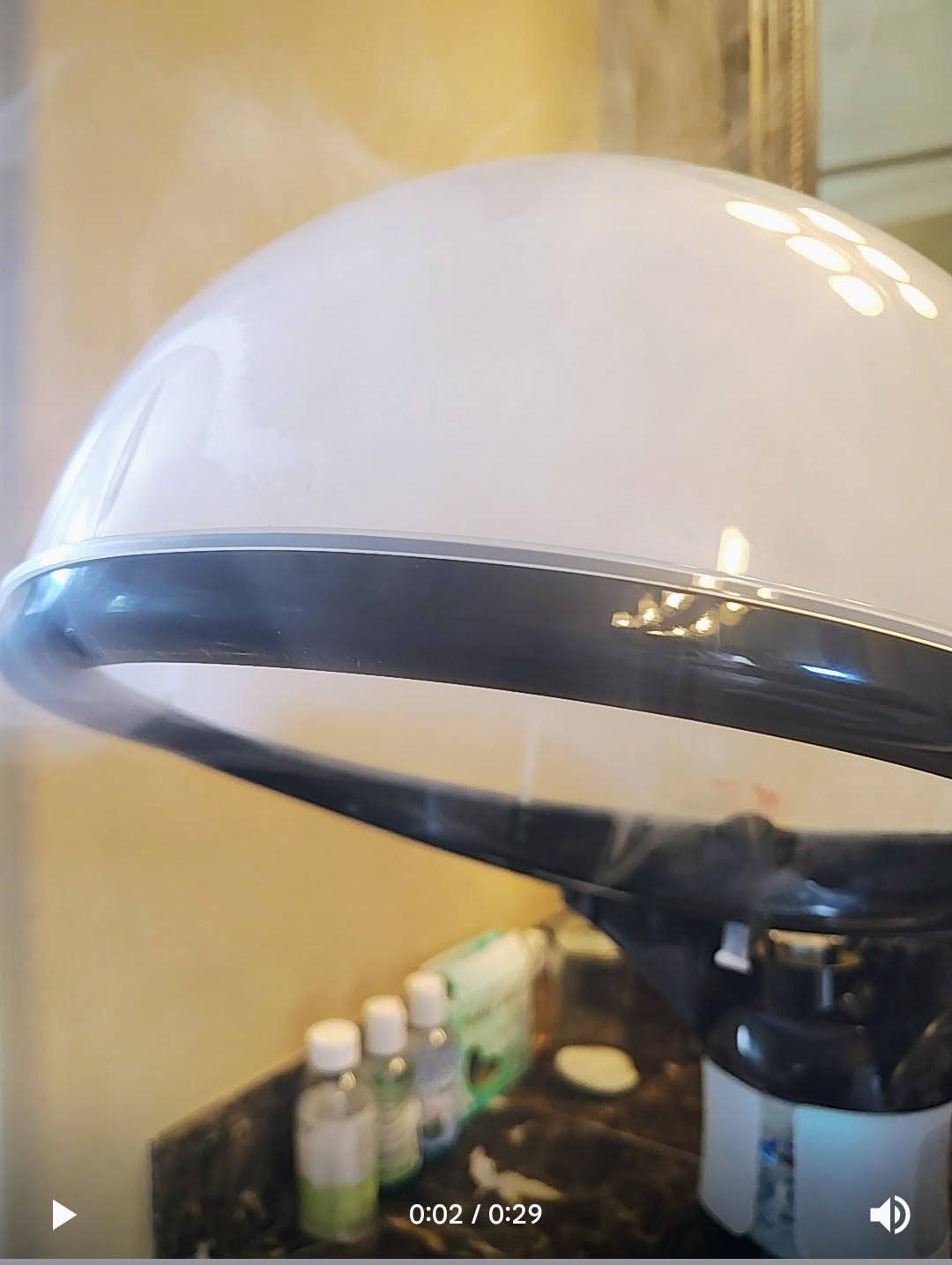 2 in 1 Hair Steamer for Natural Hair & Ozone Facial Steamer customer photo 2