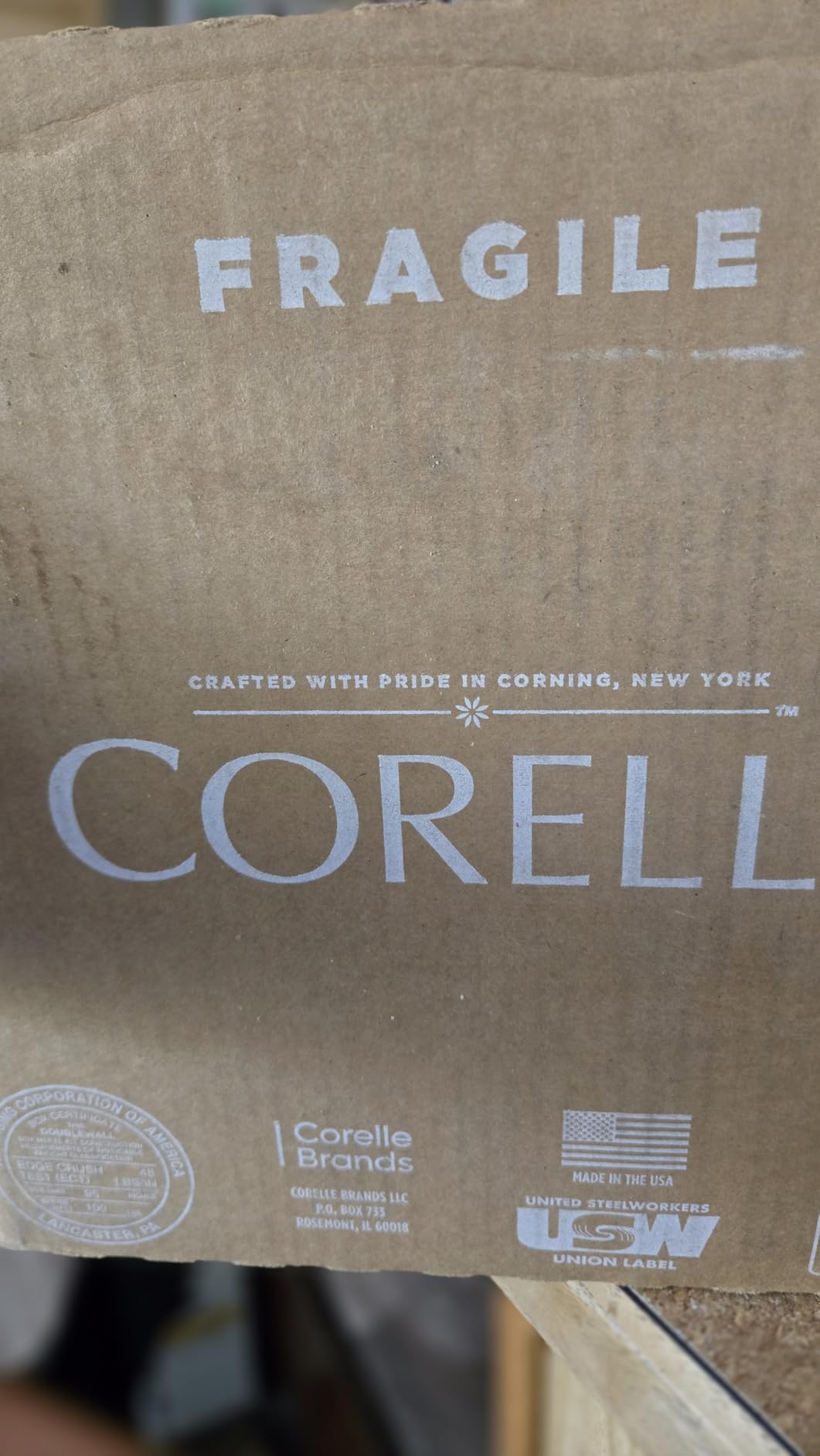 Corelle Vitrelle 18-Piece Service for 6 Dinnerware Set Triple Layer Glass and Chip Resistant, Lightweight Round Plates and Bowls Set, Ocean Blue customer photo 1