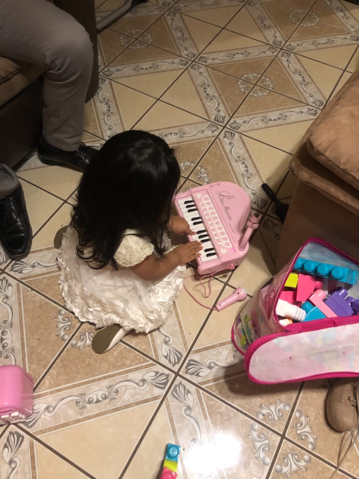 Amy&Benton Piano Music Toy Baby for Toddlers Pink for Girls 1-3 Girl First Birthday Gift for 1 2 3 Years Old Girl 1st Birthday Toy Presents for 1 2 3+ Kids Gift customer photo 1