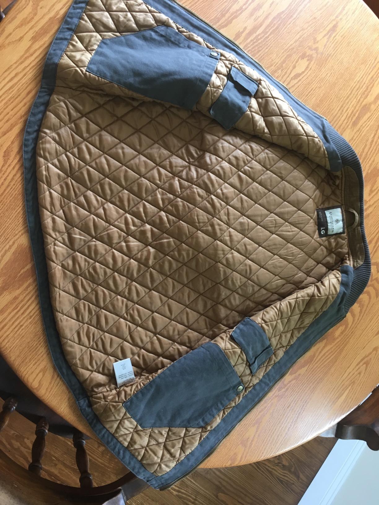 Legendary Whitetails Mens Quilted Canvas Zip Up Water Repellent Vest customer photo 1