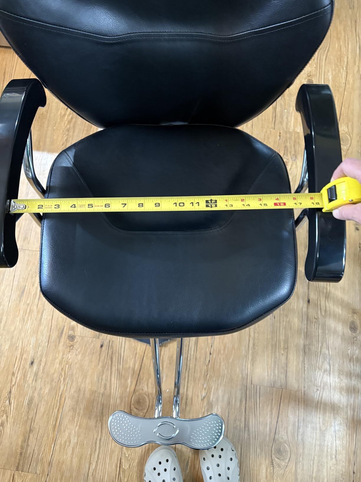 Artist hand Professional Barber Chair, Hydraulic Reclining Salon Chair customer photo 1