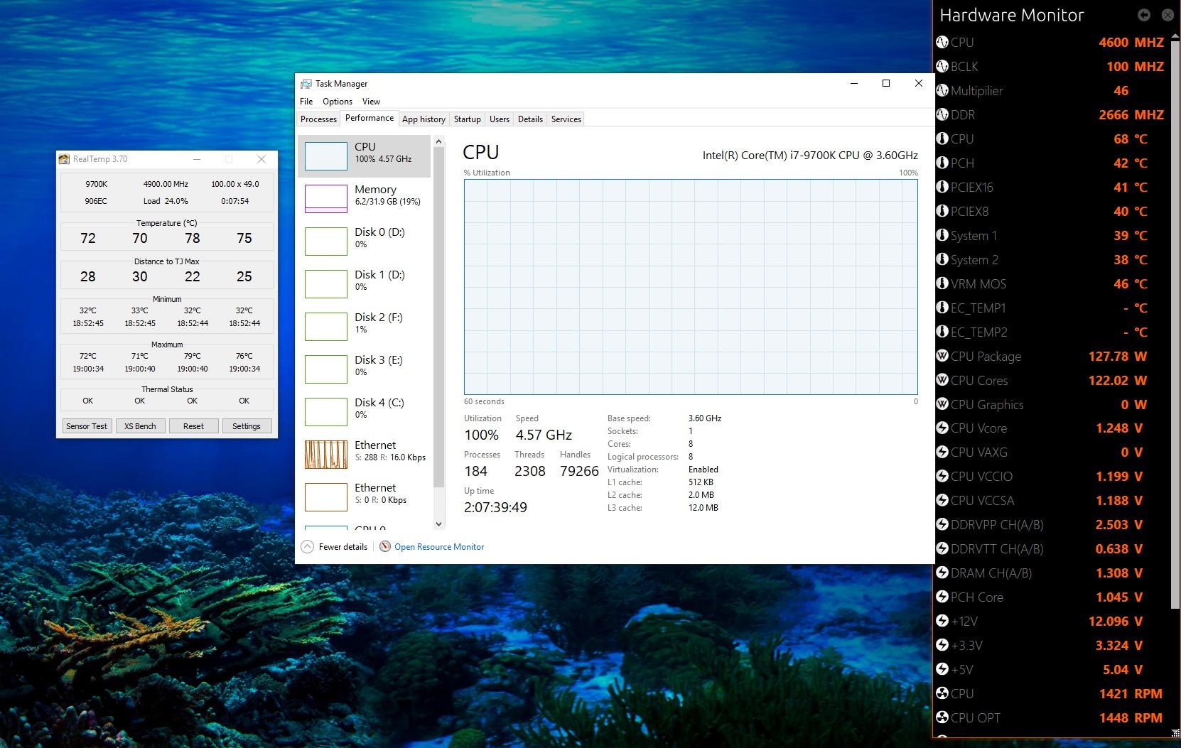 Intel Core i7-9700K Desktop Processor 8 Cores up to 4.9 GHz Turbo unlocked LGA1151 300 Series 95W customer photo 1