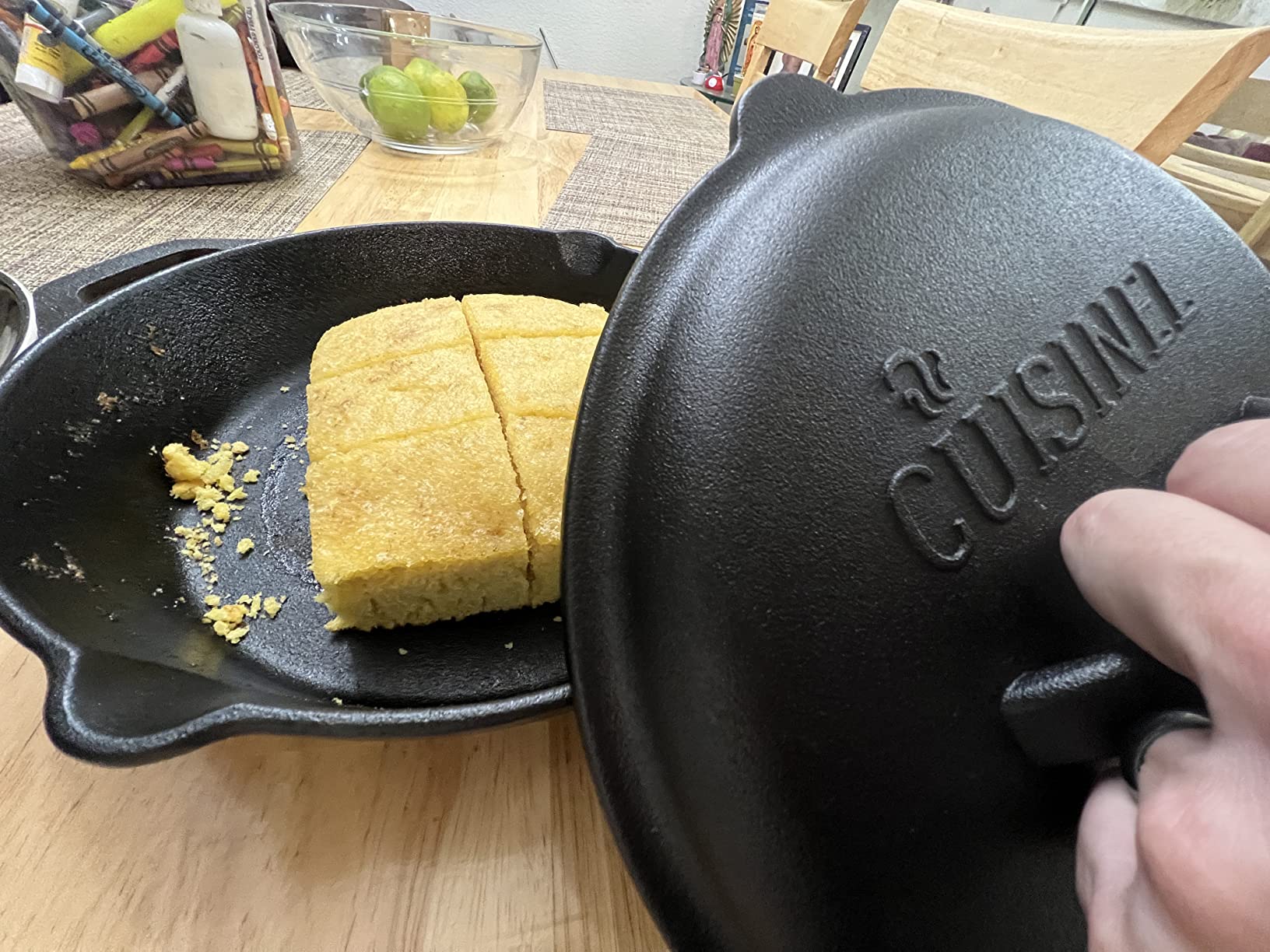 Cuisinel Cast Iron Skillets Set - 3-Piece: 6