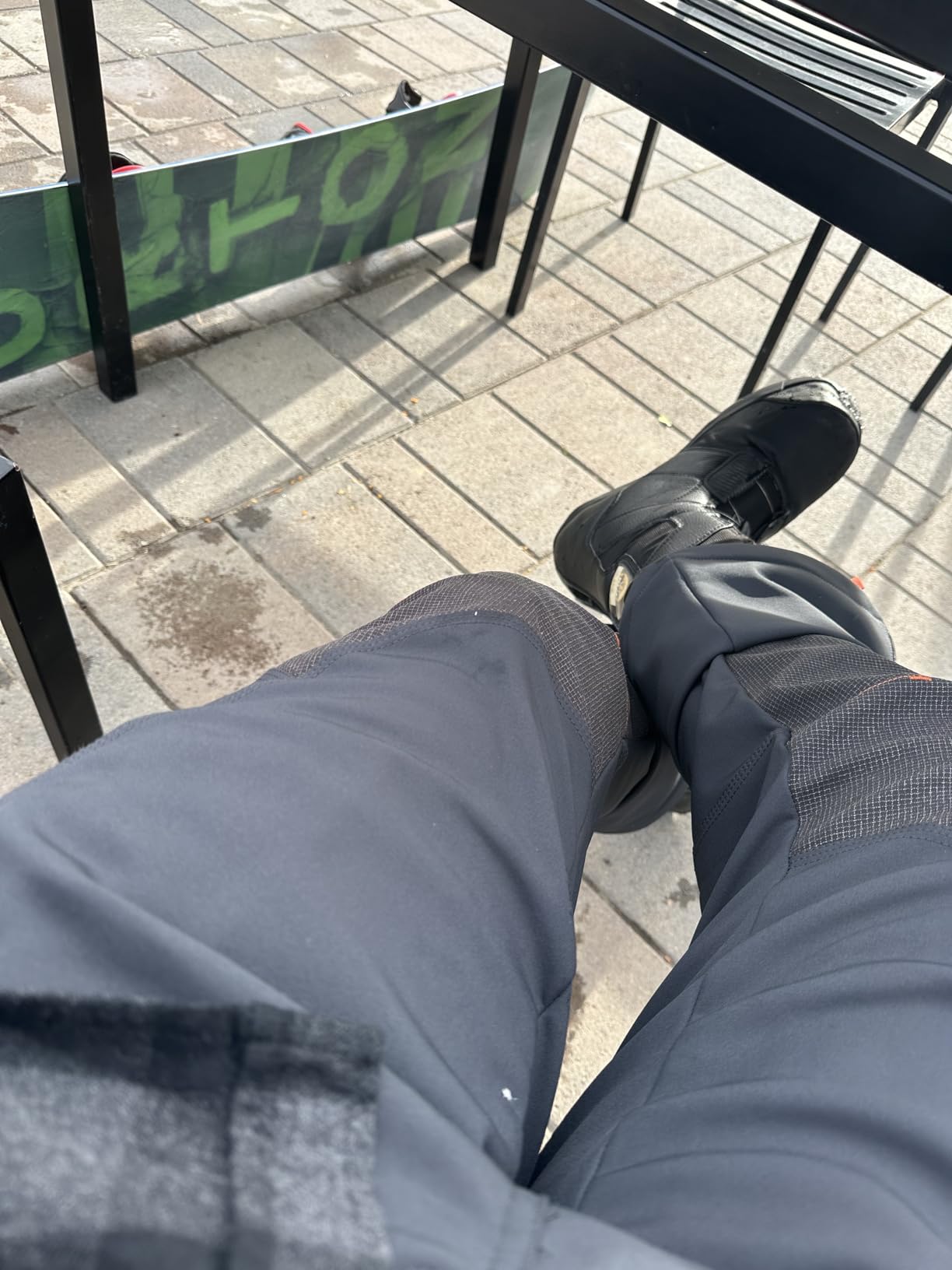 Gash Hao Mens Snow Ski Waterproof Softshell Snowboard Pants Outdoor Hiking Fleece Lined Zipper Bottom Leg customer photo 1